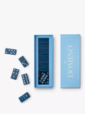 PRINTWORKS Classic Dominoes wooden game set, UK version