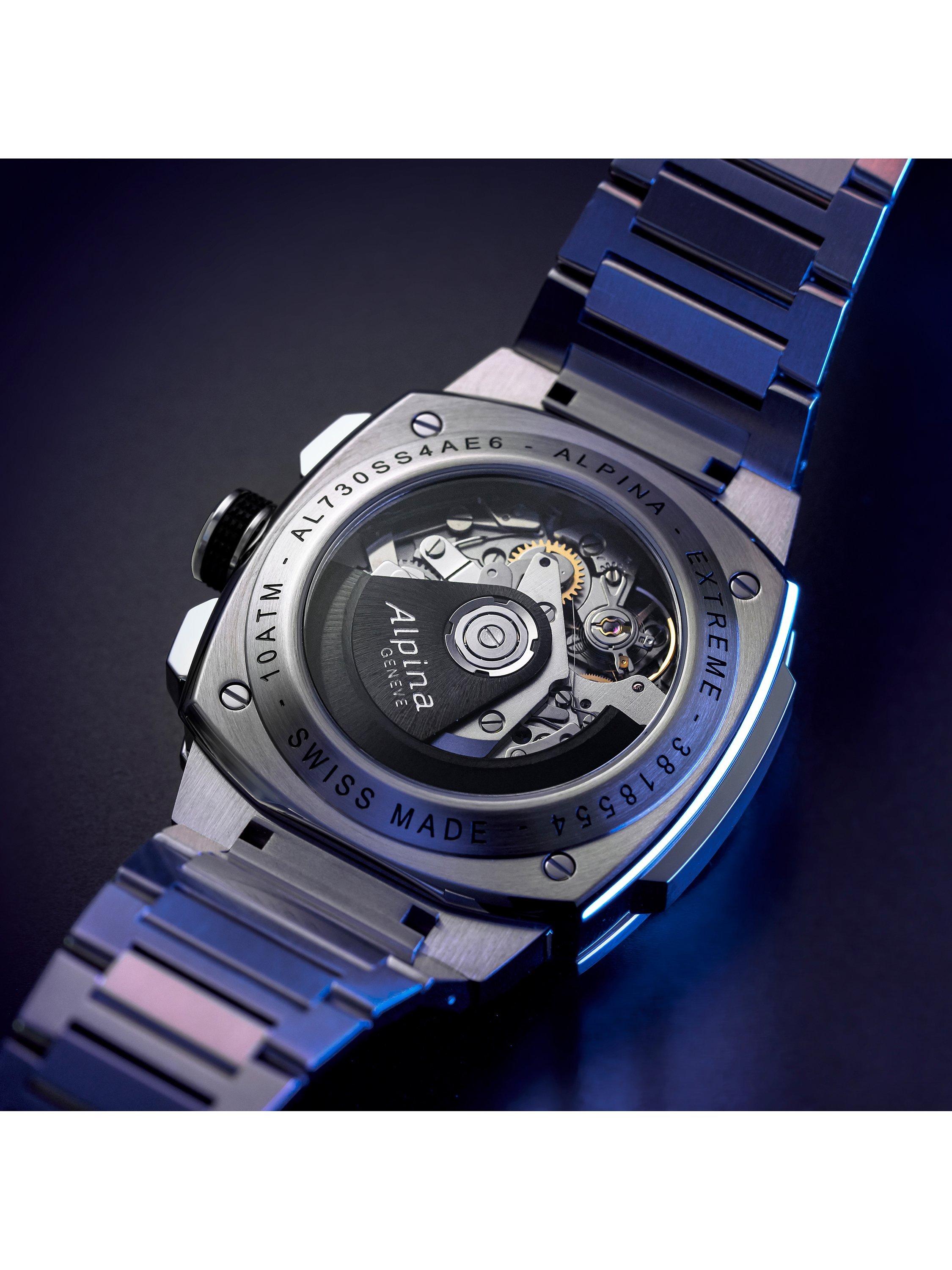 Alpina Alpiner Extreme chronograph automatic 41mm watch, UK version
