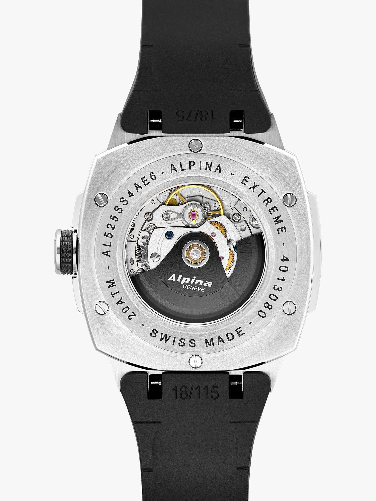 Alpina Alpiner Extreme automatic watch black dial 41mm, UK version