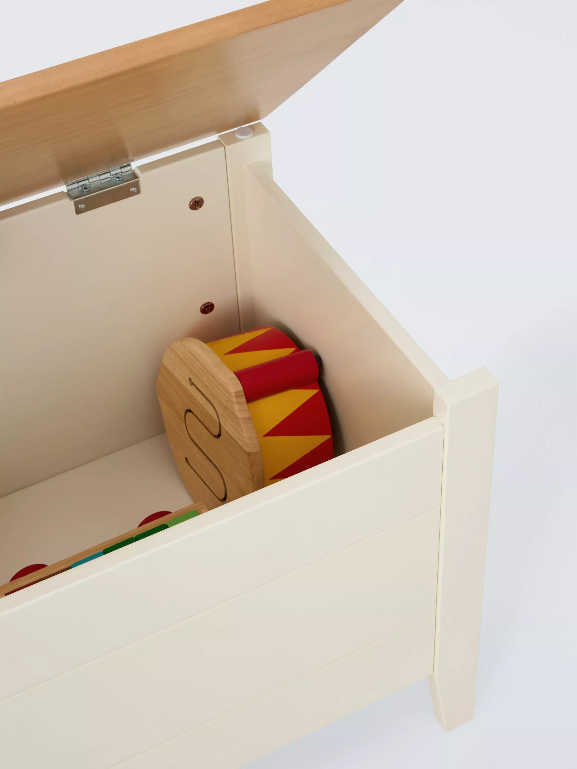 John Lewis Avery toy box cream natural (British brand)