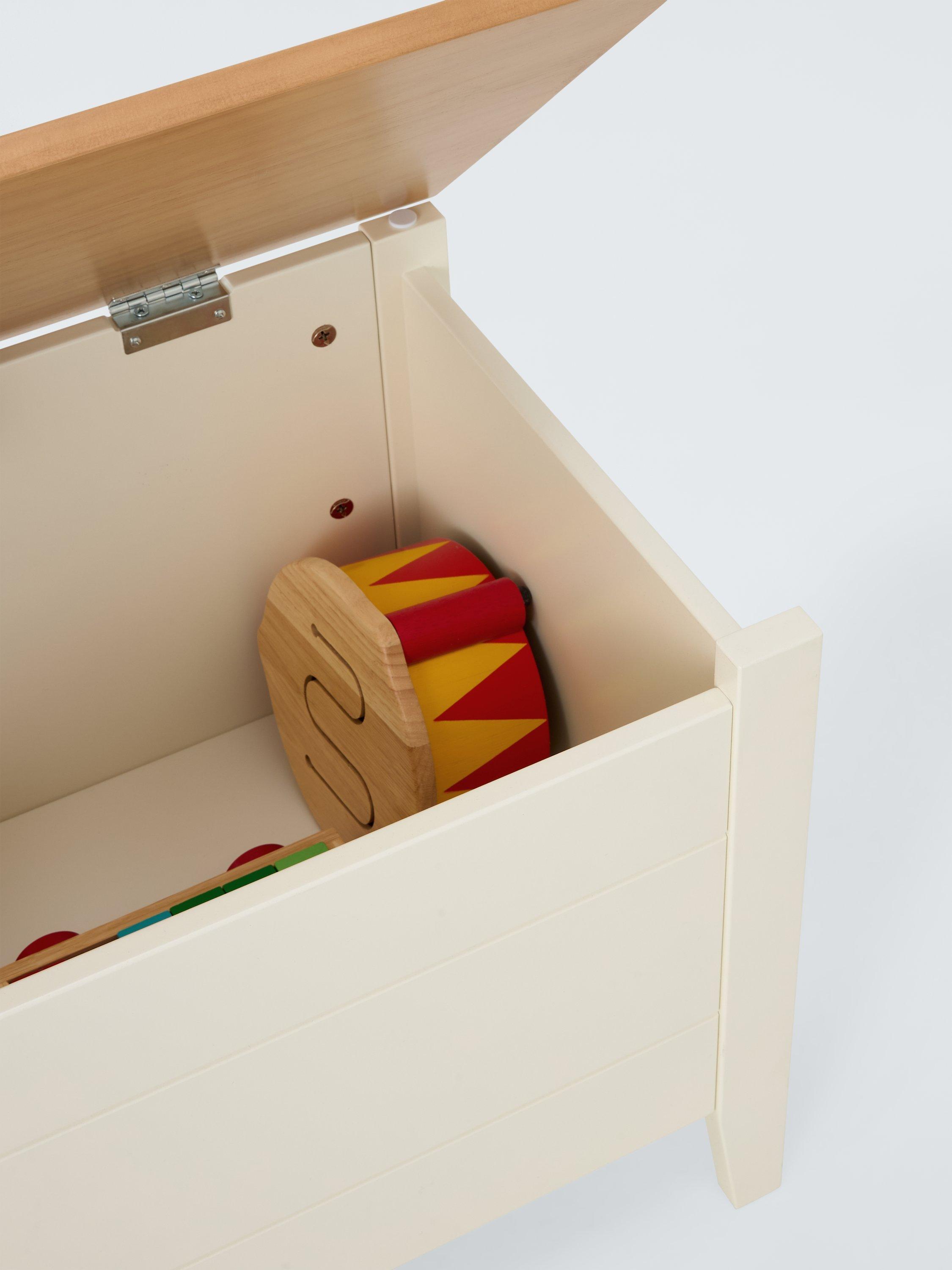 John Lewis Avery toy box cream natural (British brand)