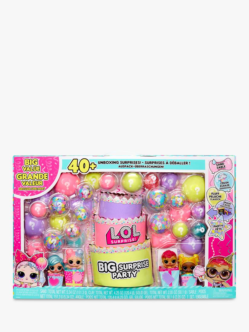 Unboxing Surprise Toy Set with 4 Dolls and 40+ Surprises