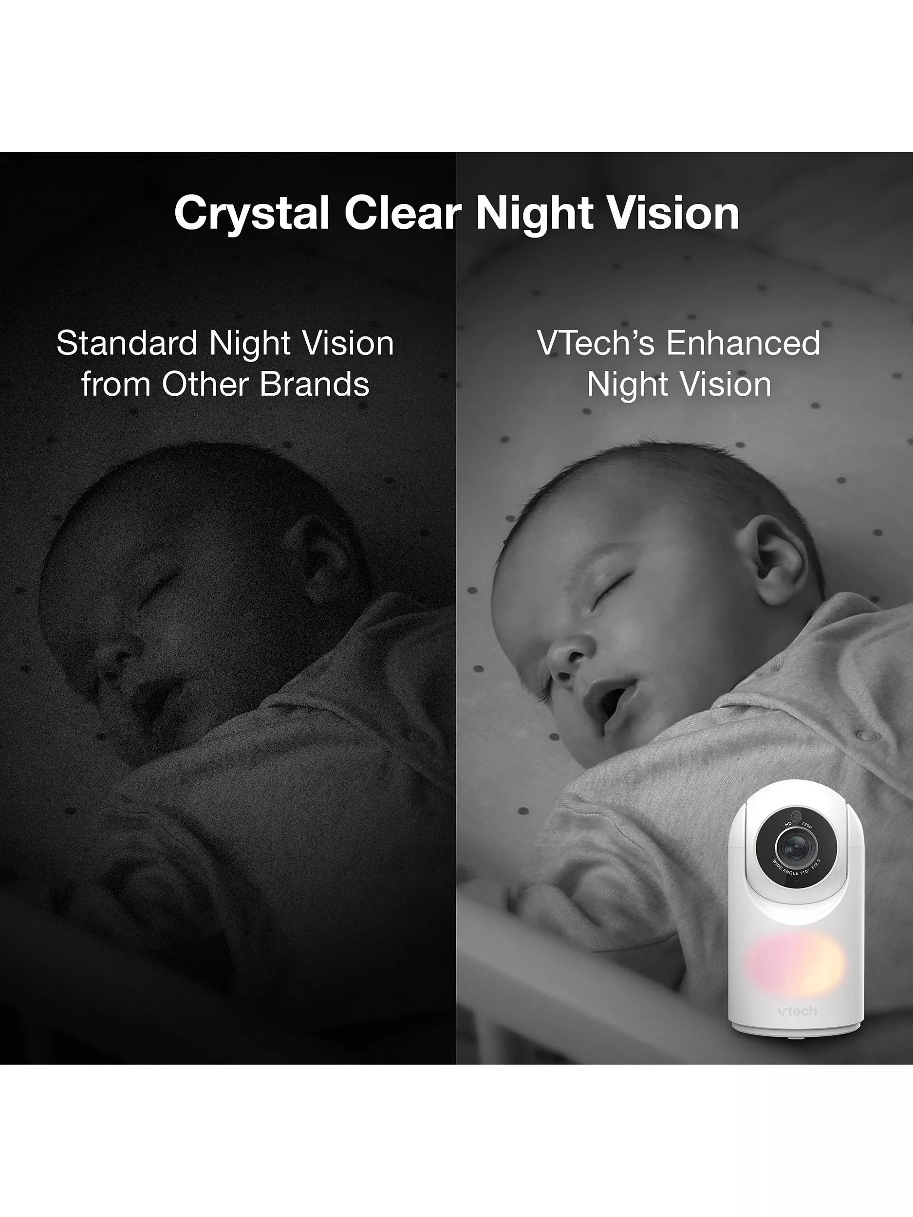 VTech VM7367HD video baby monitor (British brand)