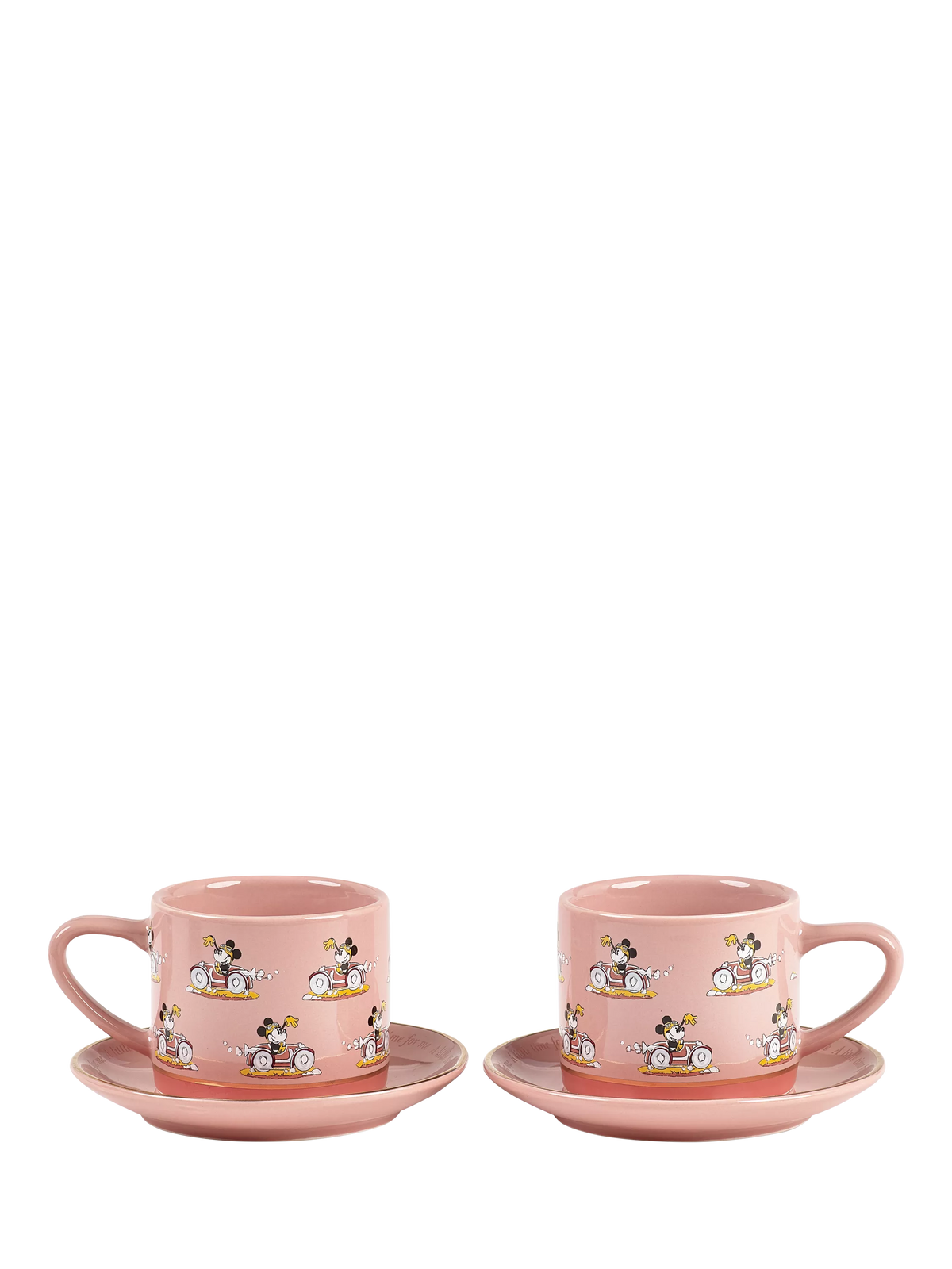 Disney Home Sanderson Minnie Mouse Espresso Set in Multi Colors - British product