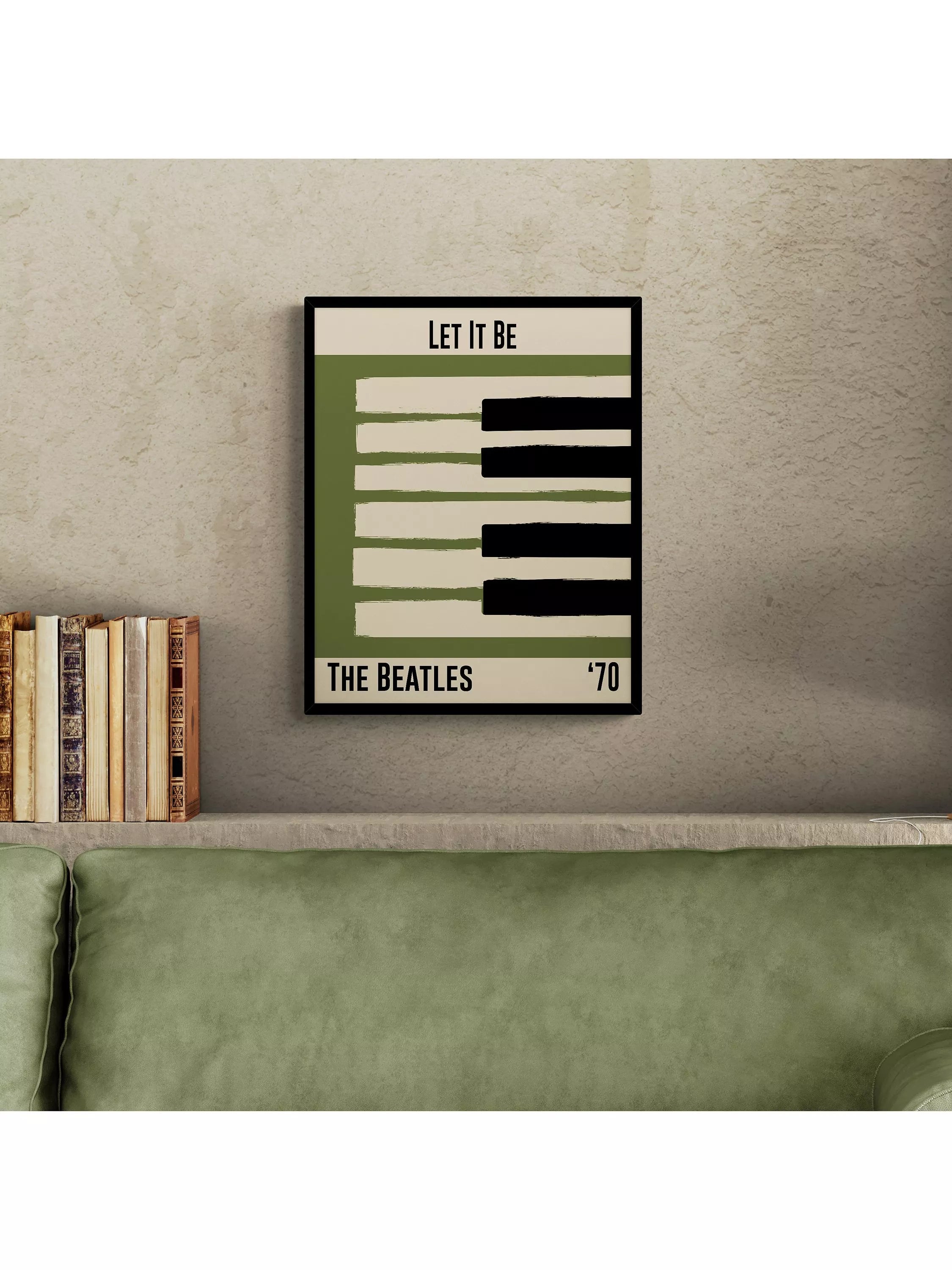 John Lewis Beatles framed print 52x42cm, UK version