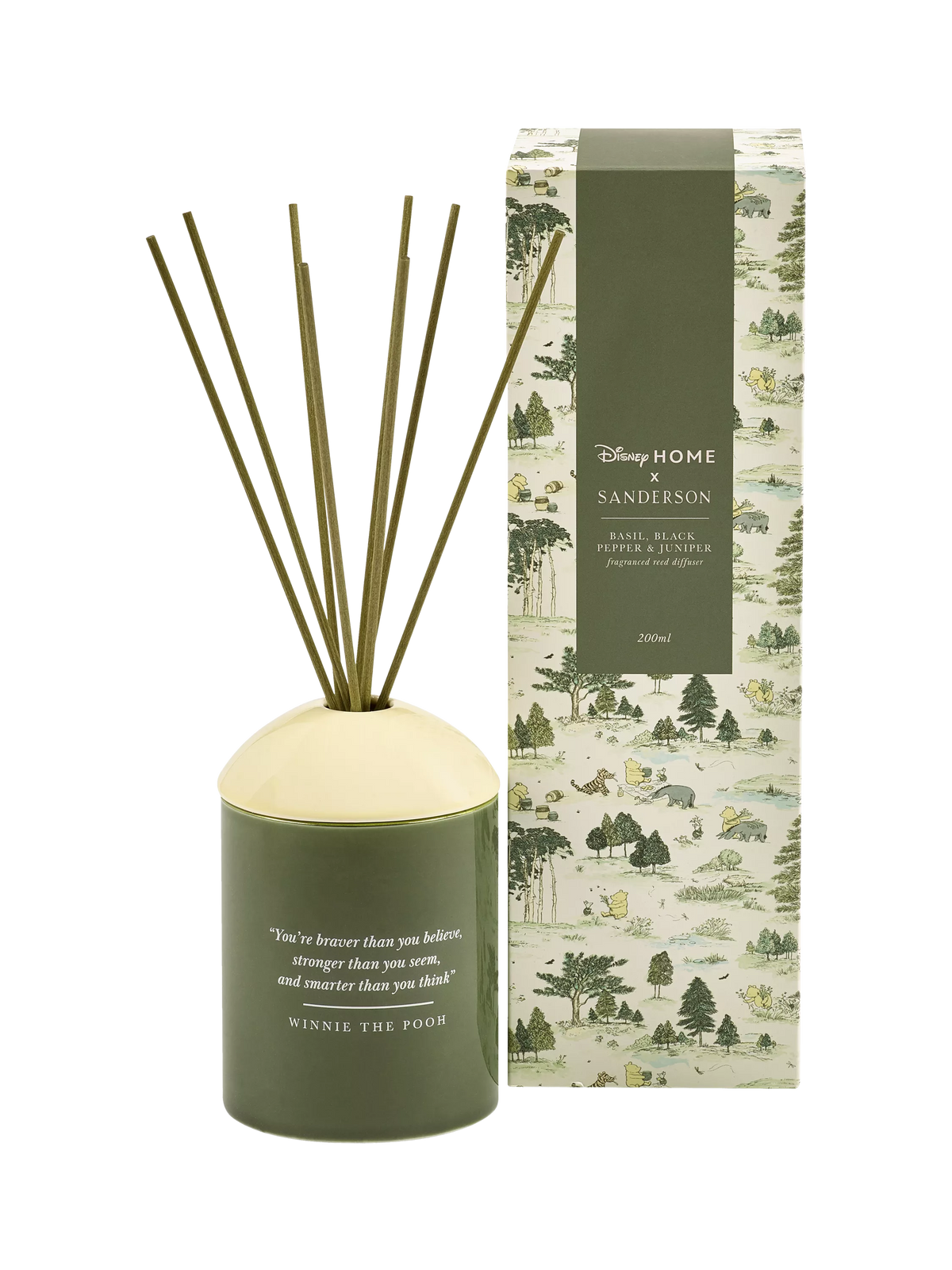 Disney Home x Sanderson Winnie The Pooh Reed Diffuser, 200ml
