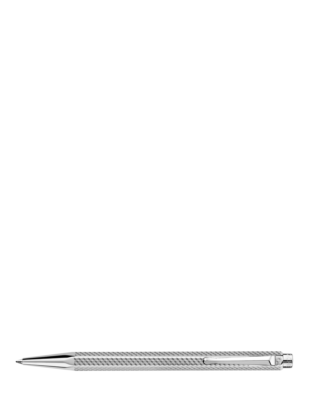 Caran d'Ache Ecridor Cubrik ballpoint pen platinum finish - British product