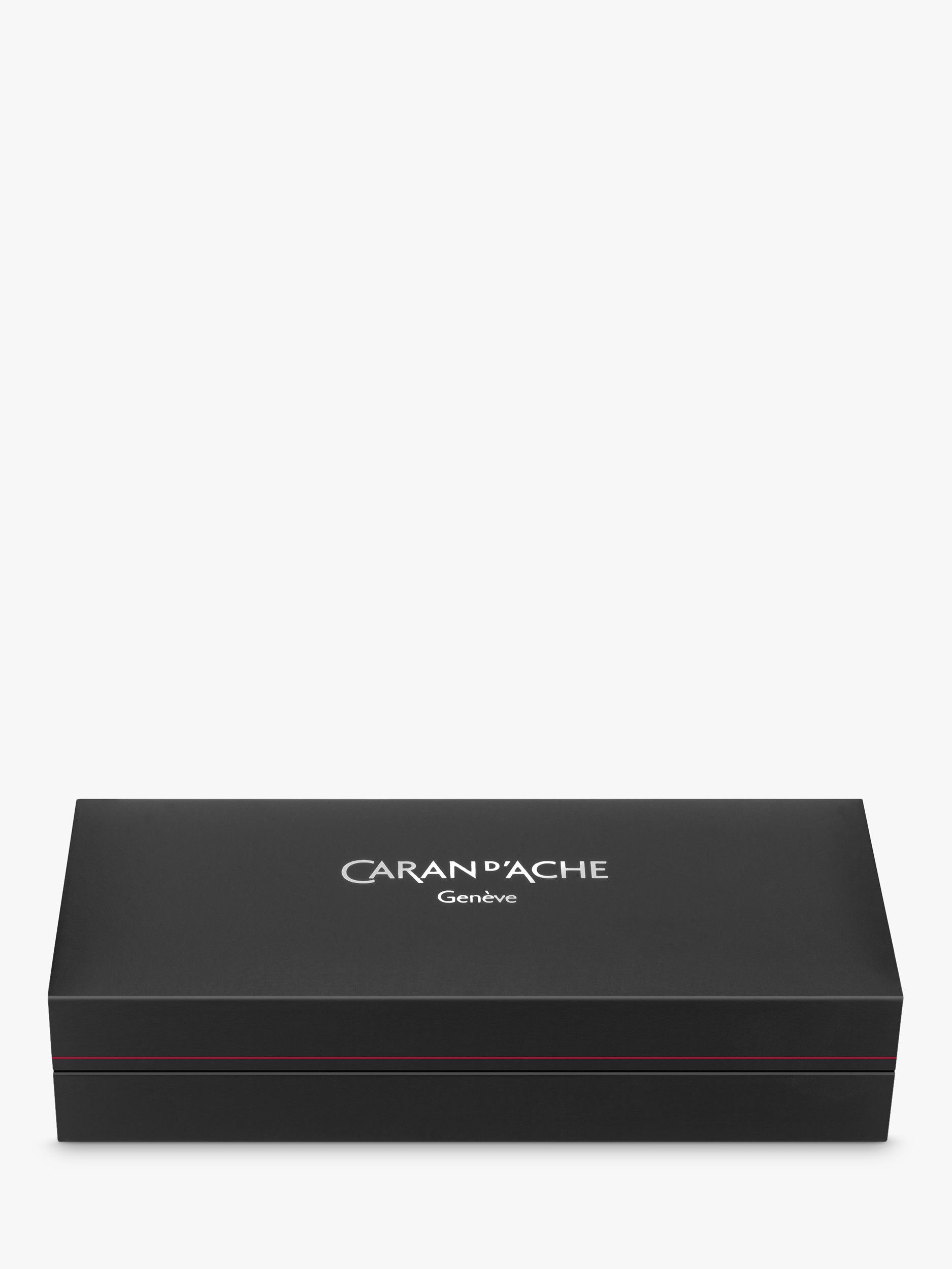 Caran d'Ache Ecridor Cubrik ballpoint pen platinum finish - British product