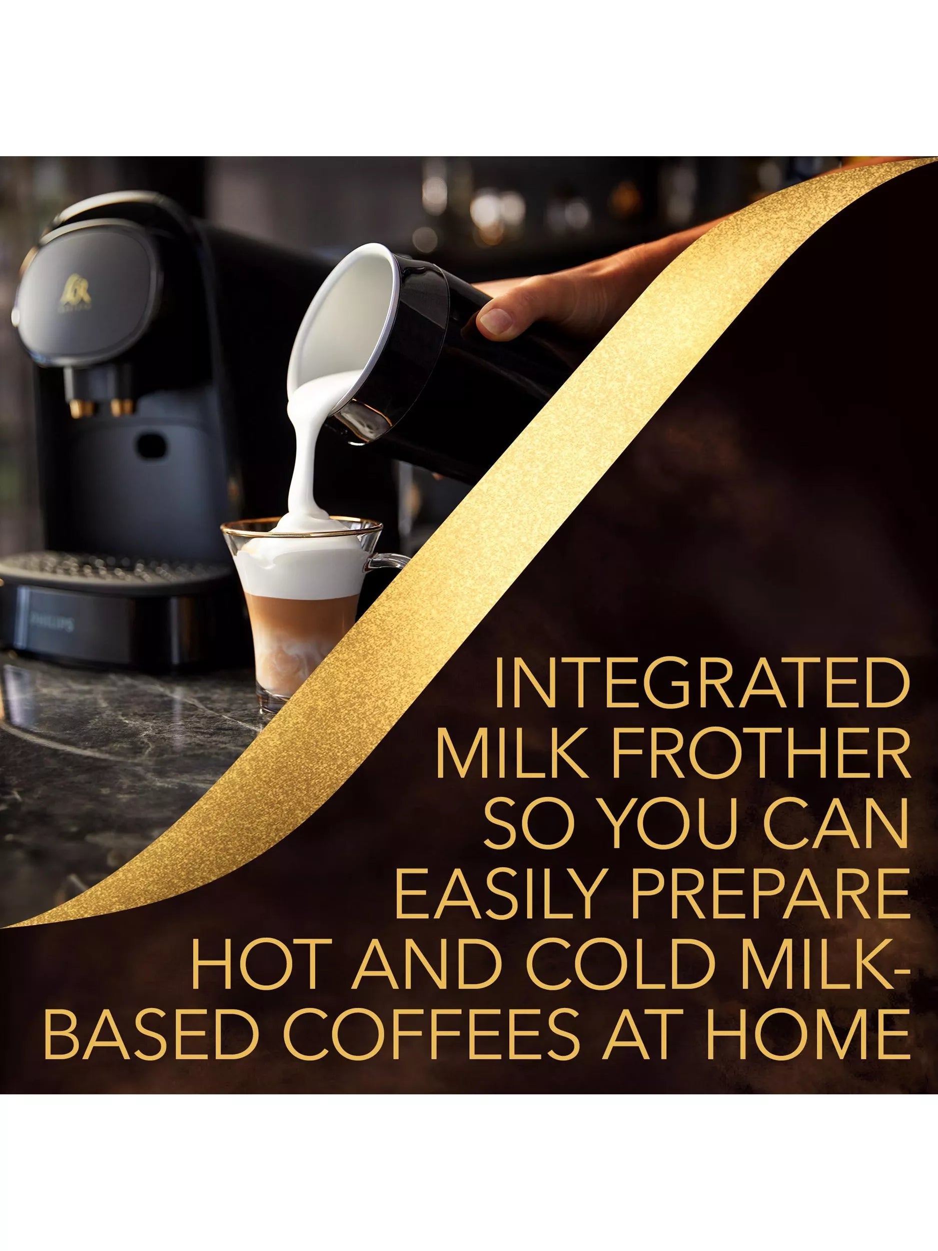 Philips L'Or Barista Coffee Machine Black, imported from the UK