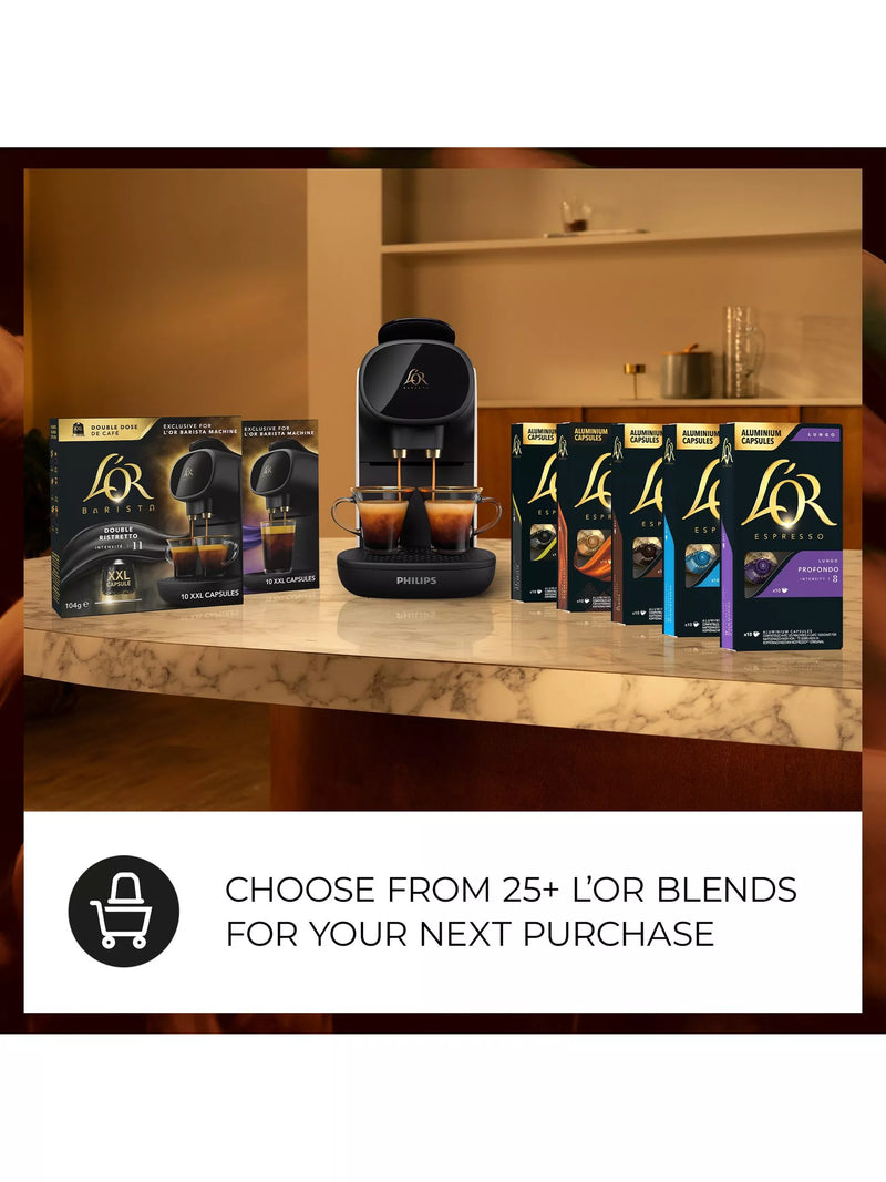 Philips L'Or Barista coffee machine 0.8L, imported from the UK