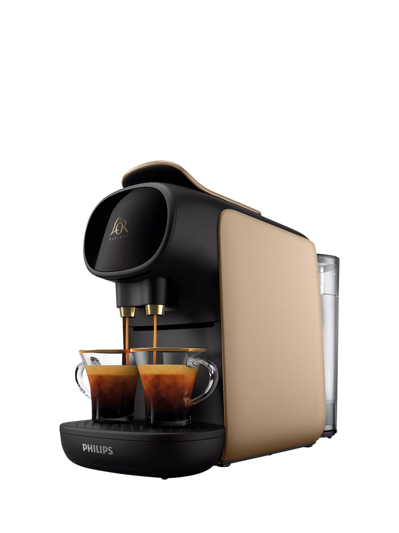 Philips gold coffee machine with double shot system, imported from the UK