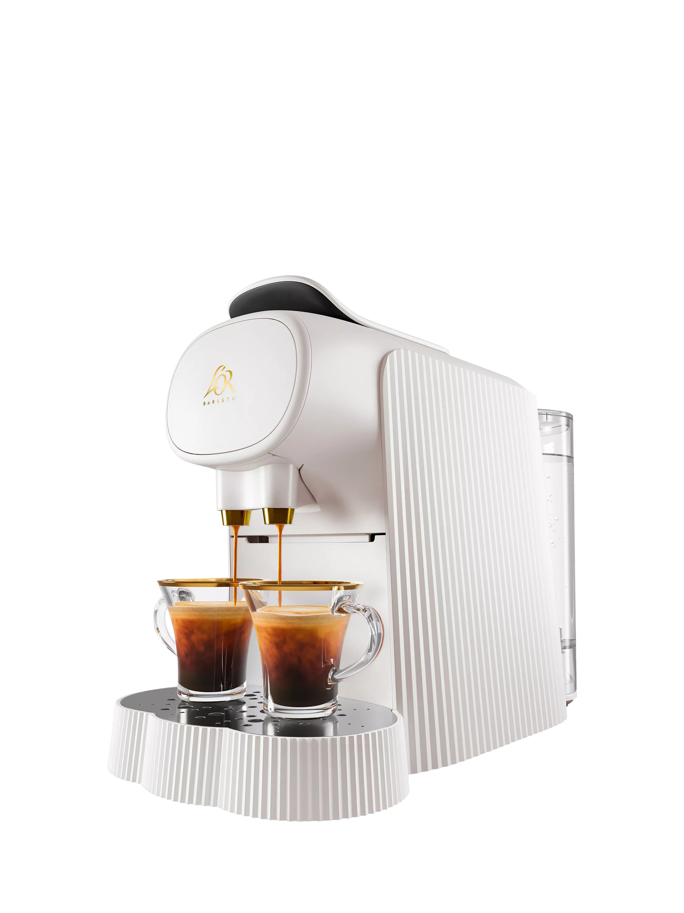Philips L'Or Alessi automatic coffee machine white, UK version