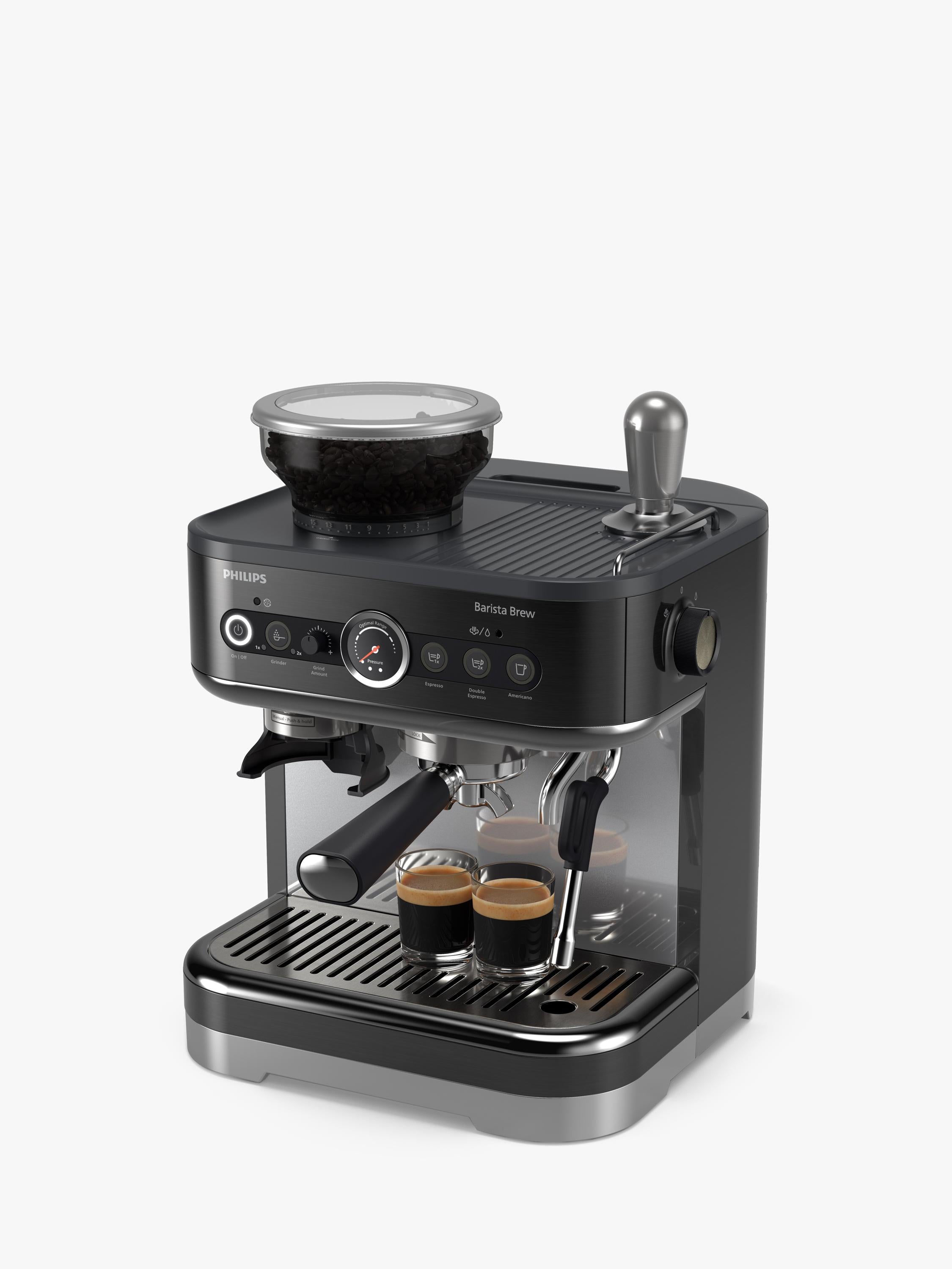 Philips Barista Brew espresso machine Black, imported from the UK