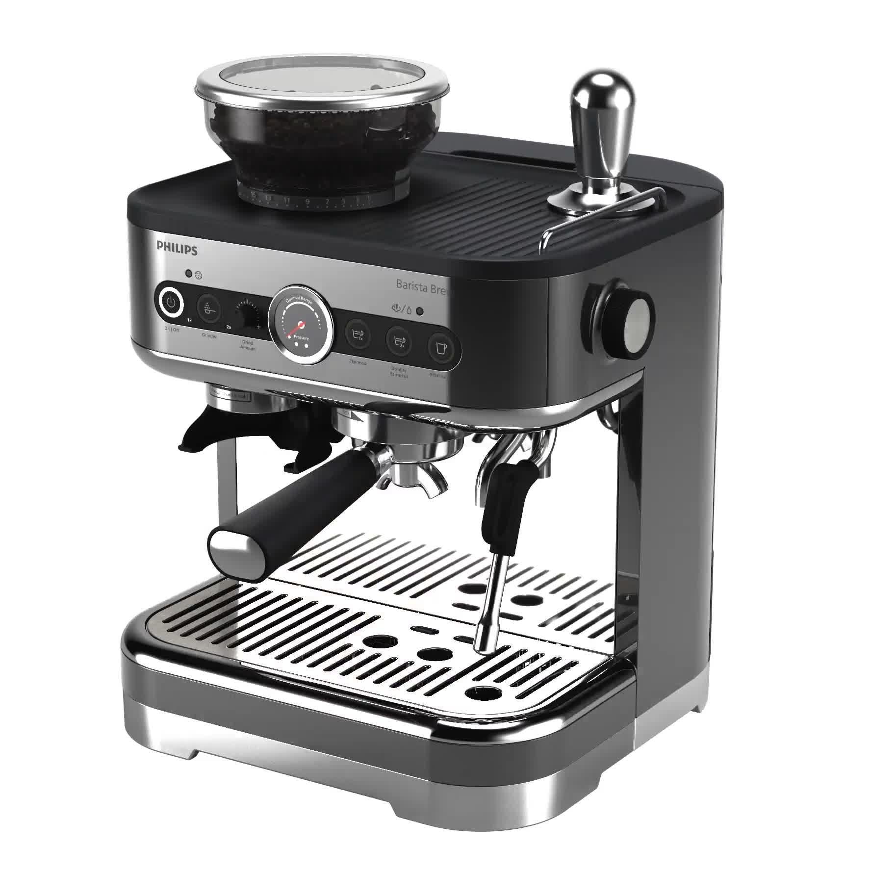 Philips Barista Brew espresso machine Black, imported from the UK
