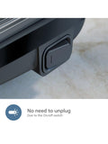Philips 5000 Series sandwich maker black and silver, imported from the UK