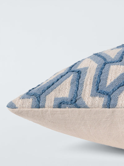 John Lewis John Lewis Link Cushion Blue Decorative Cushion- Buy online at McGrocer