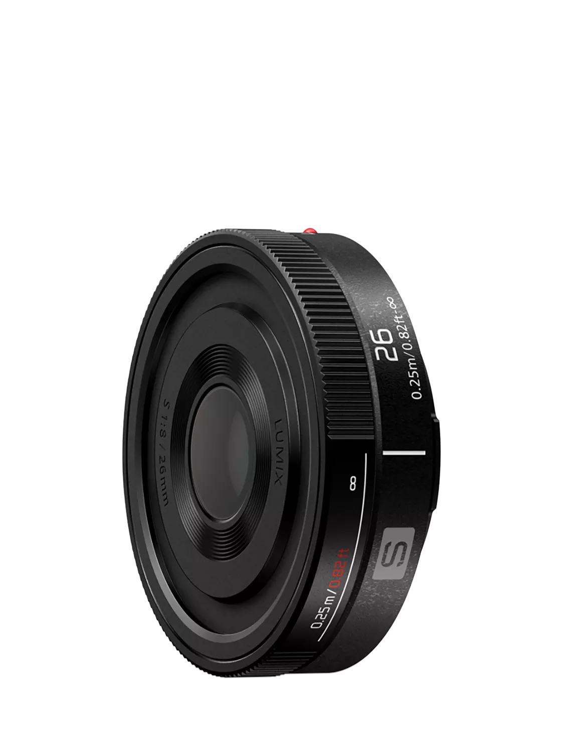Panasonic 26mm F8 pancake lens, L-mount - British product