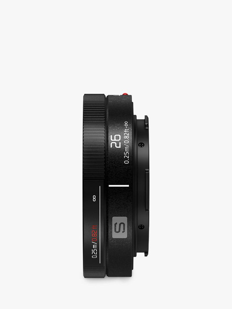 Panasonic 26mm F8 pancake lens, L-mount - British product