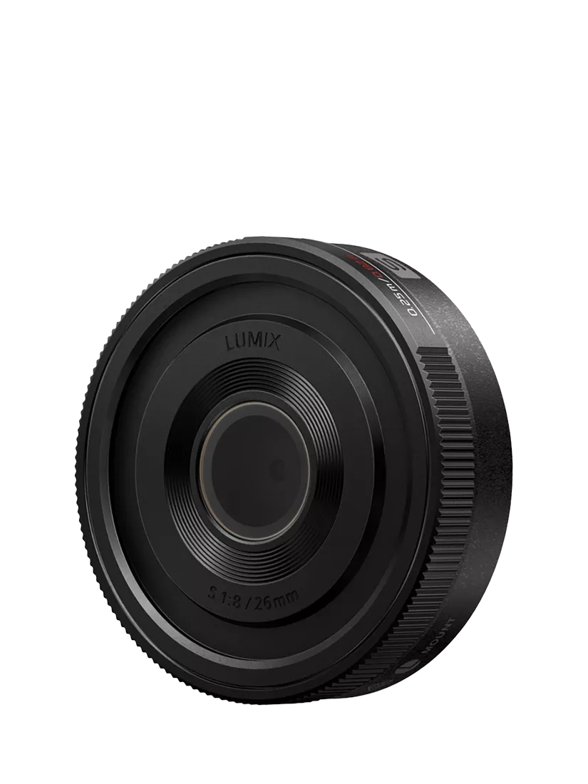 Panasonic 26mm F8 pancake lens, L-mount - British product