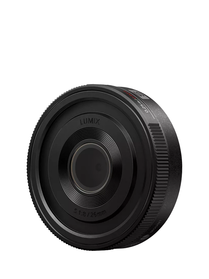 Panasonic 26mm F8 pancake lens, L-mount - British product