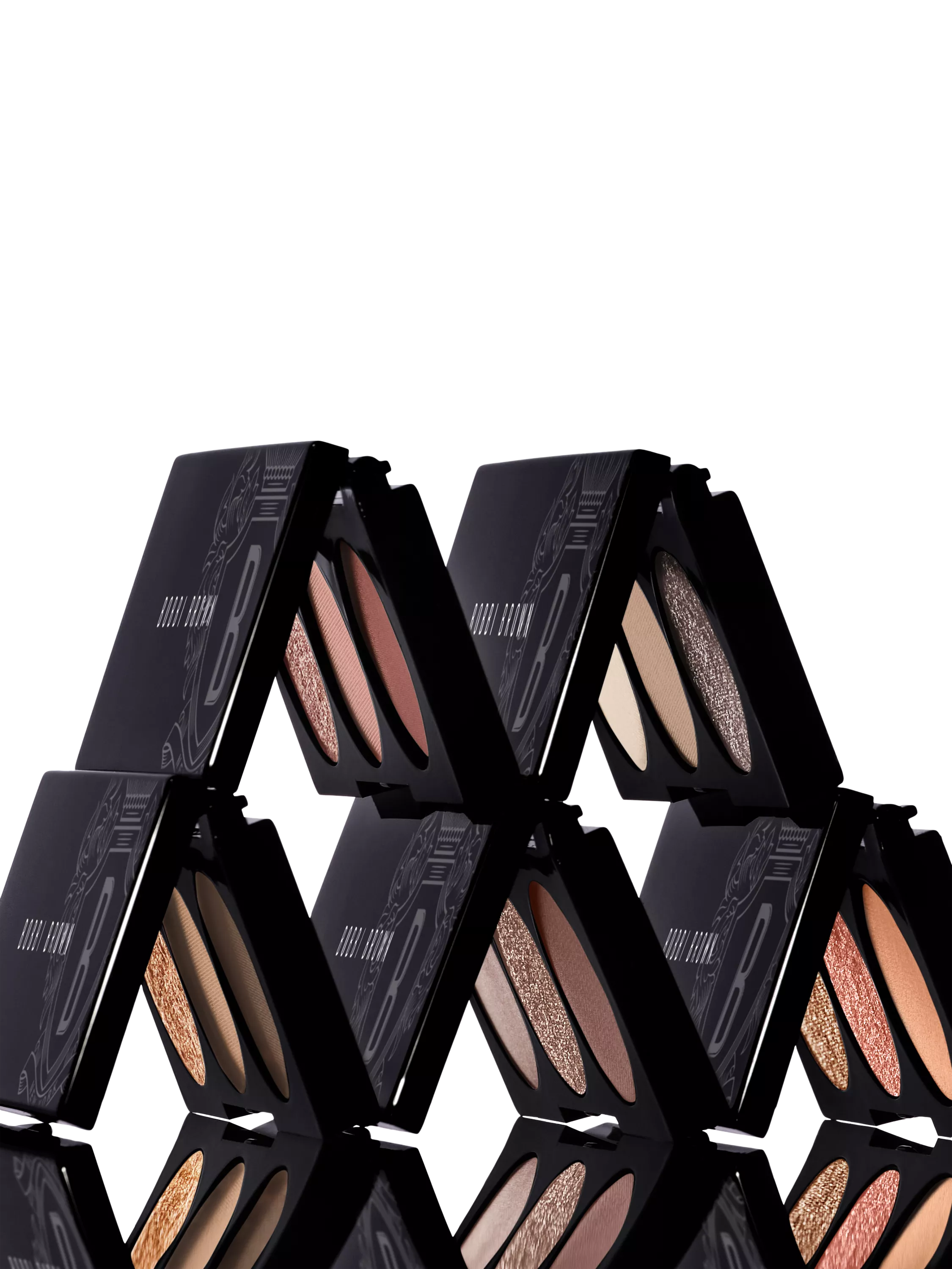 Bobbi Brown eyeshadow trio palette Sunrise - British product