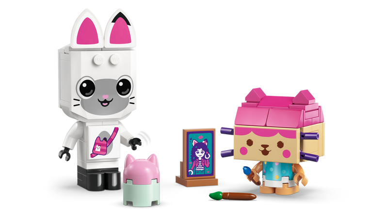 LEGO Gabby's Brick-Built Cat Friends building set 324 pieces - British product