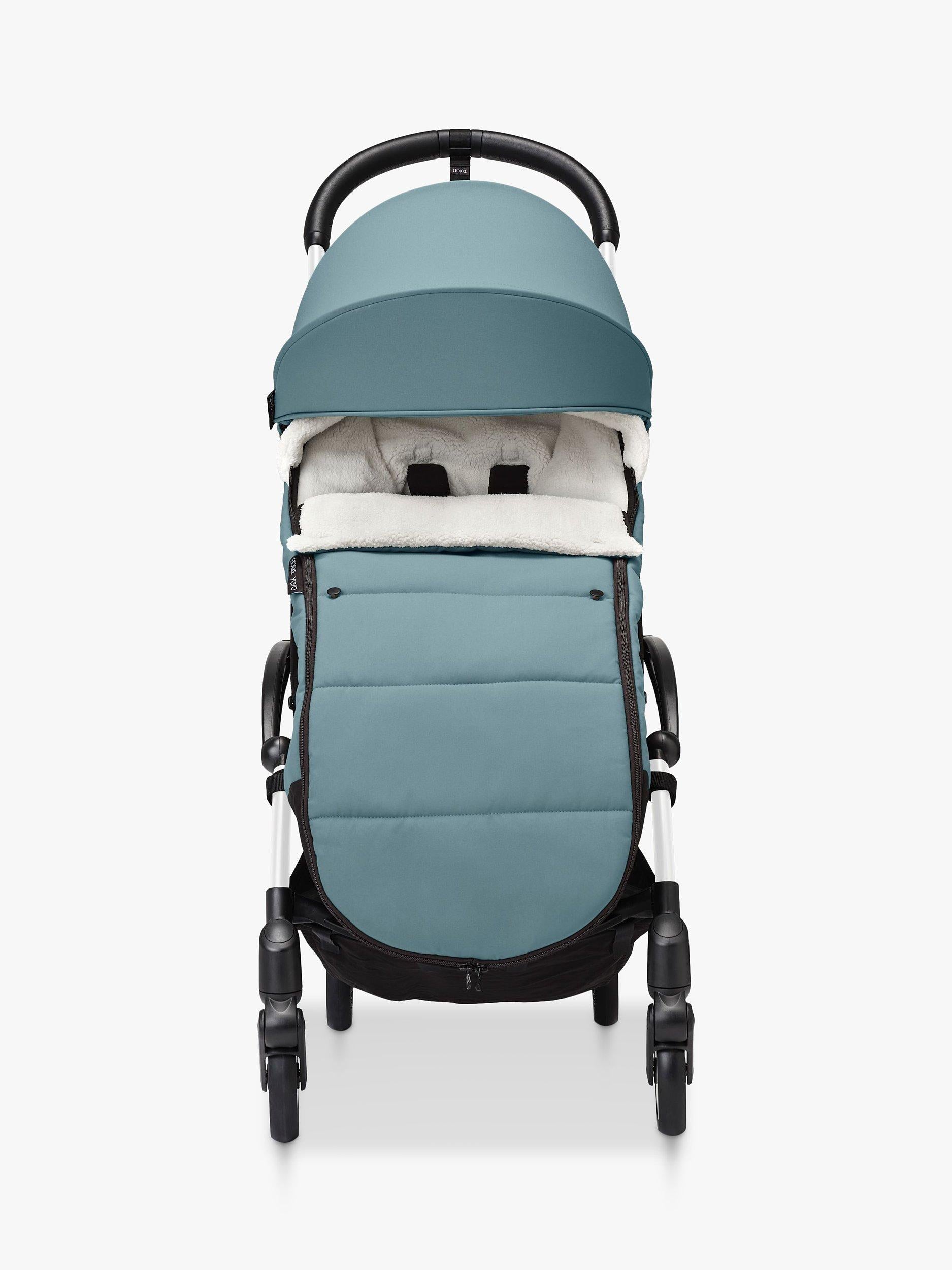 Stokke YOYO Footmuff White Stroller Cover (British brand)