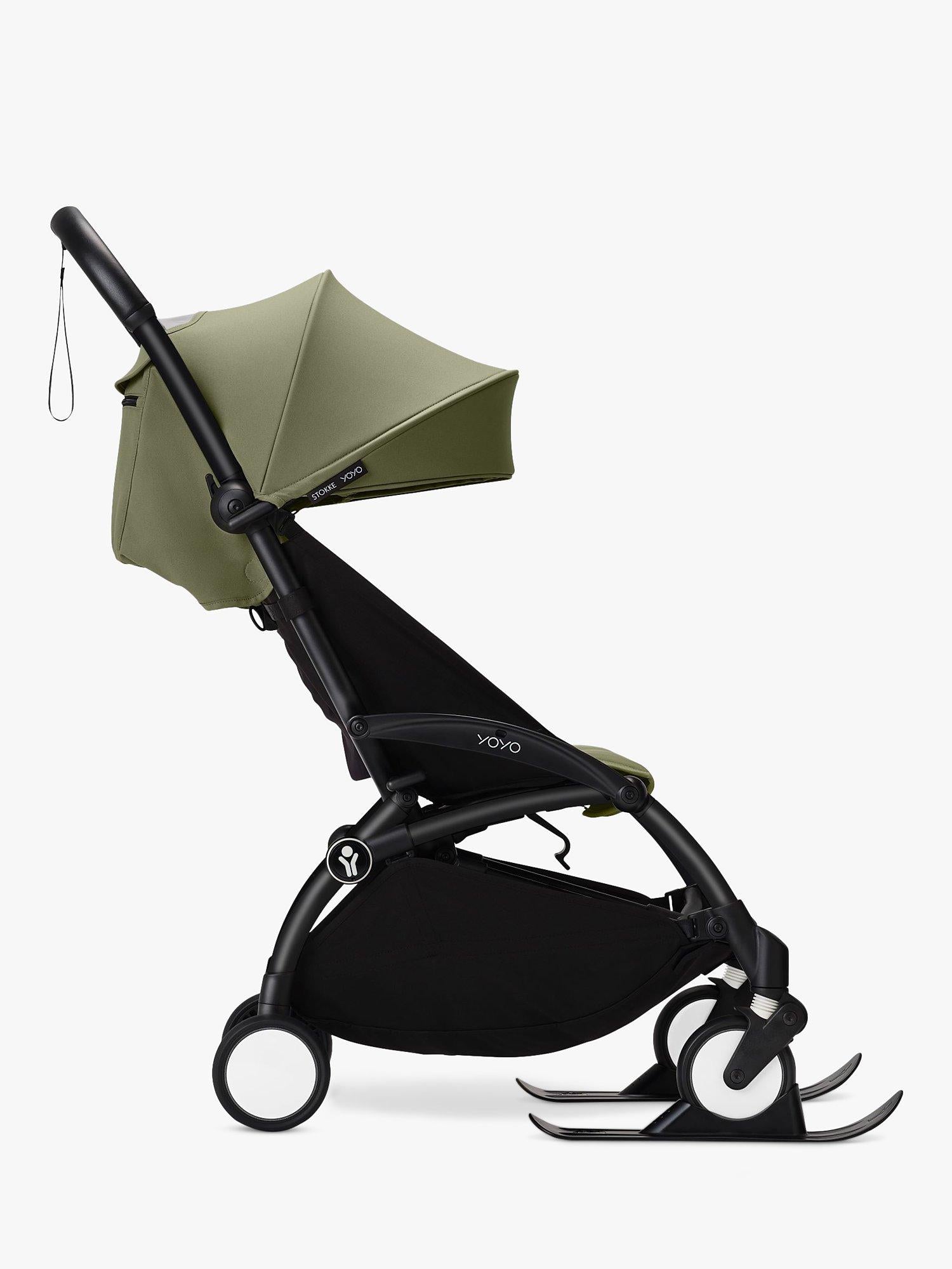 Stokke YOYO skis for stroller snow accessory (British brand)