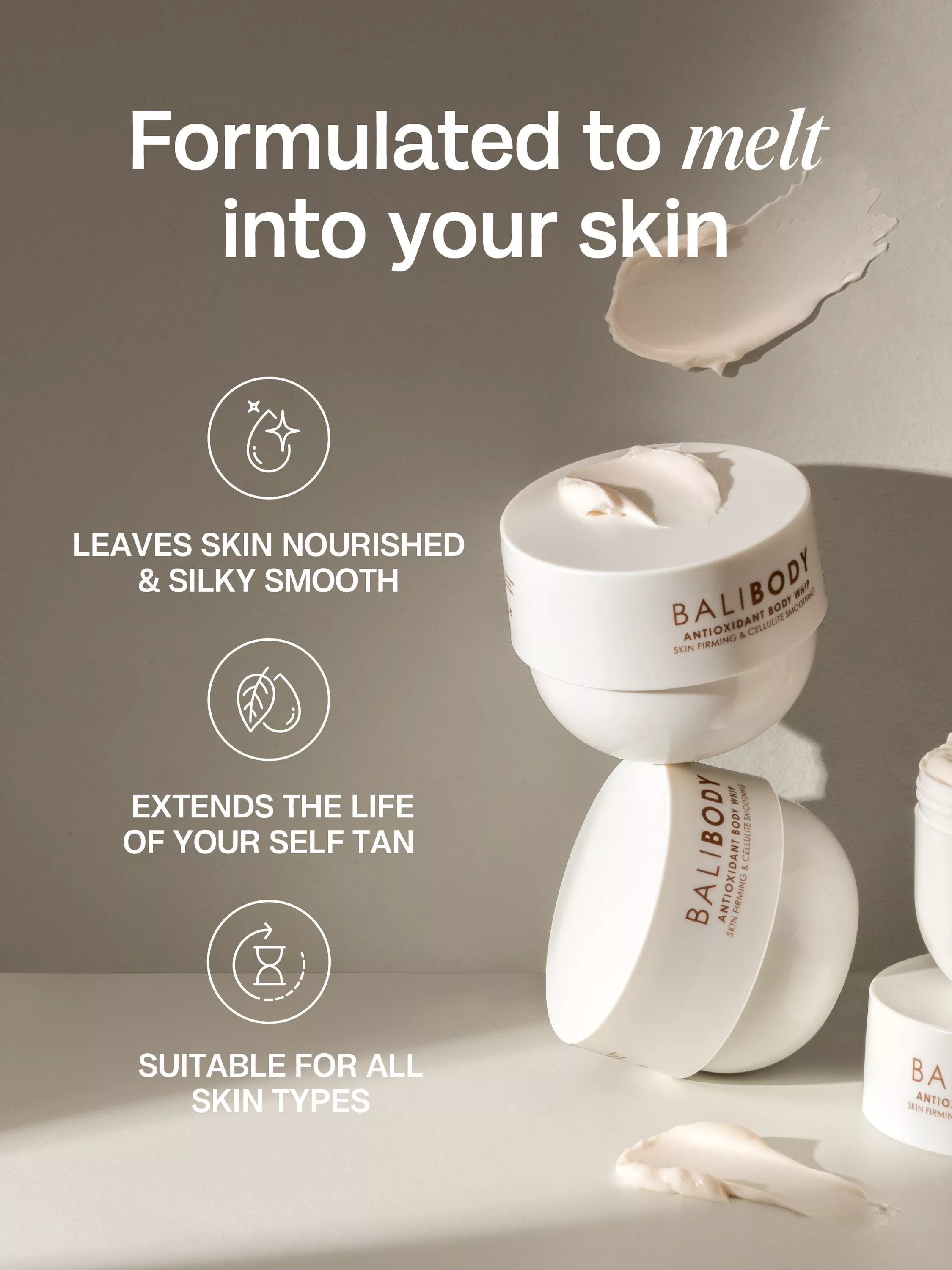 Bali Body Antioxidant Body Whip 225g - British product