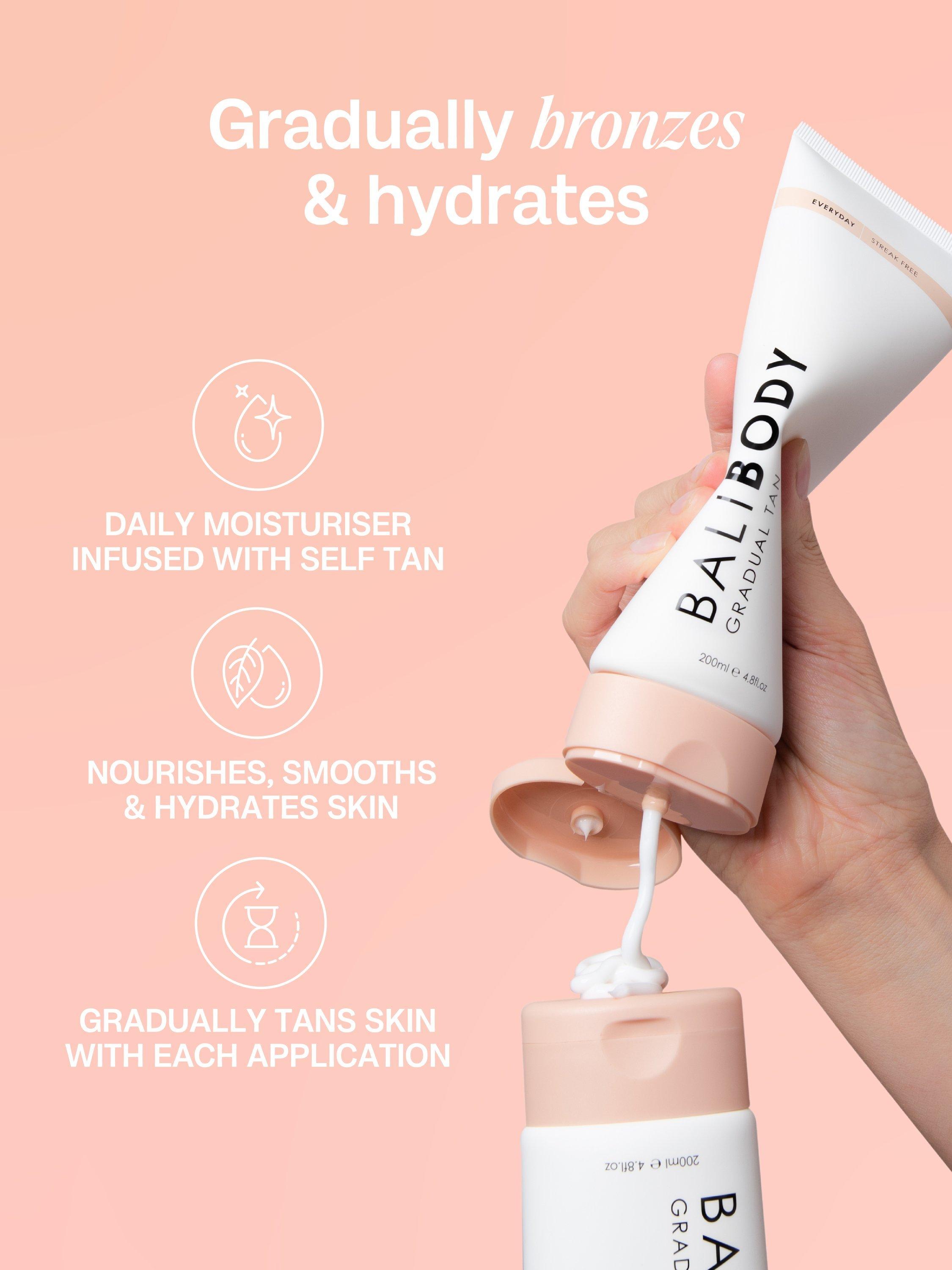 Bali Body Gradual Tan 200ml body lotion, UK version