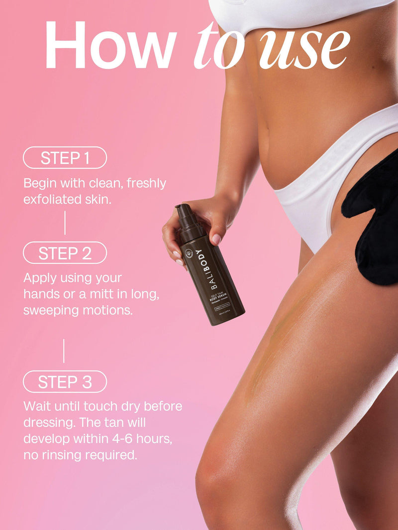 Bali Body self tan body serum 180ml (British brand)
