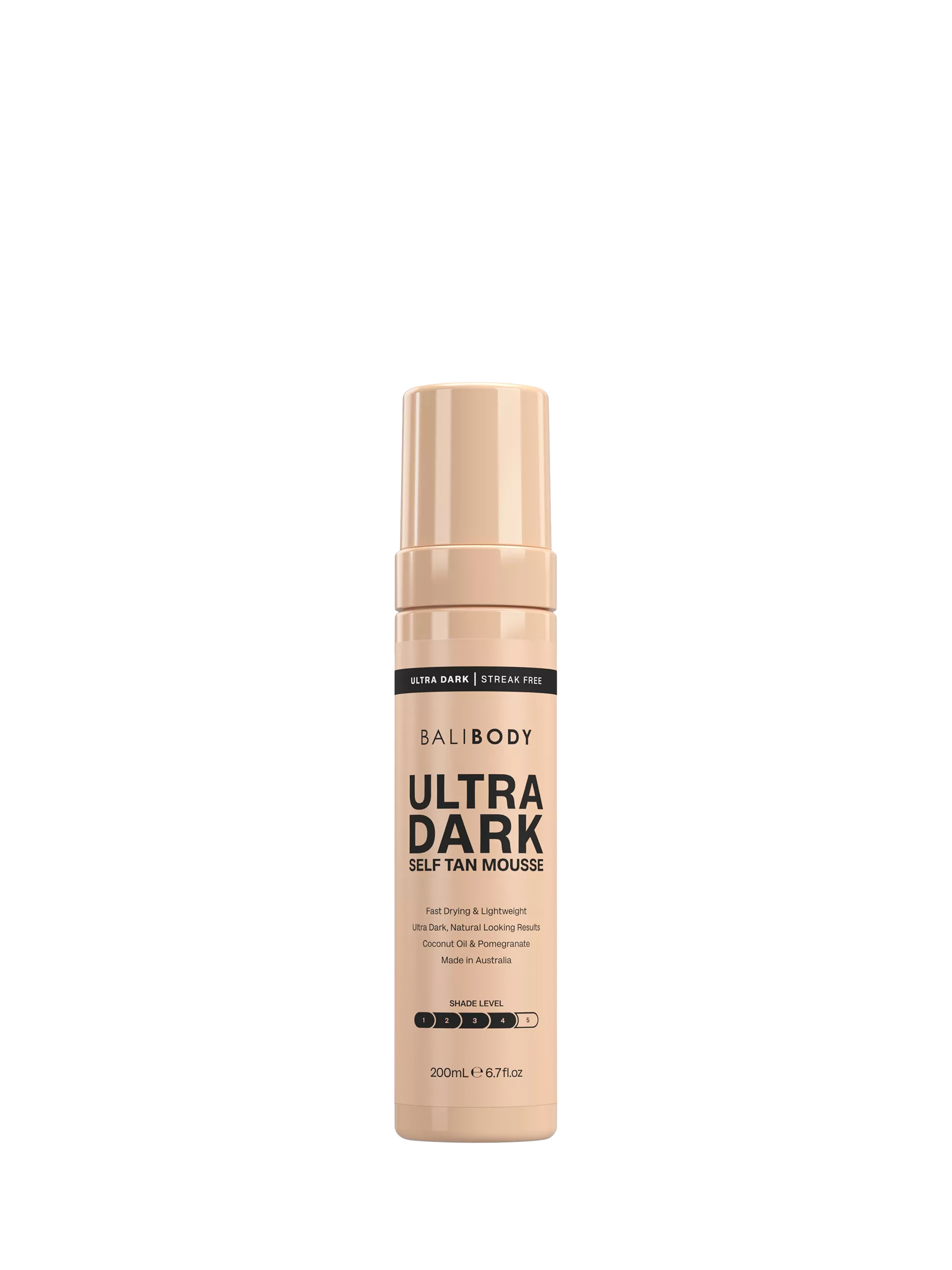 Bali Body Dark Self Tanning Mousse 200ml - British product