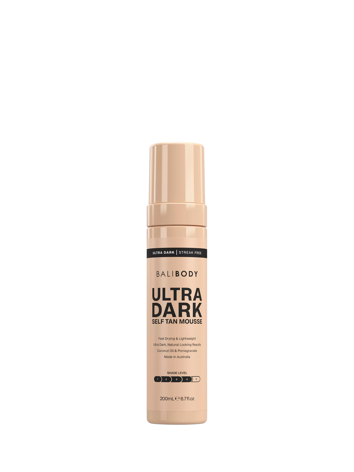 Bali Body Dark Self Tanning Mousse 200ml - British product