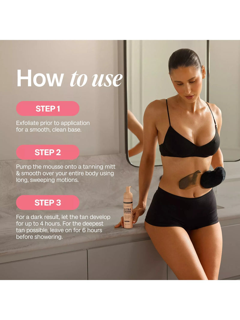 Bali Body Dark Self Tanning Mousse 200ml - British product