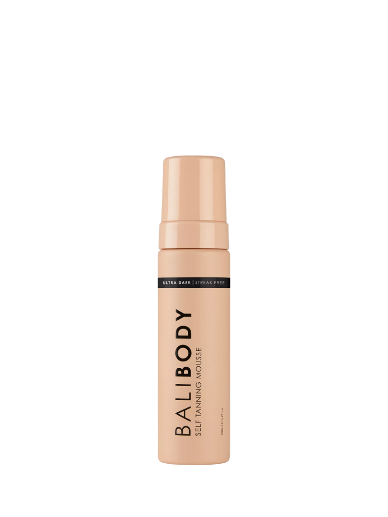 Bali Body Ultra Dark self tanning mousse 200ml, imported from the UK