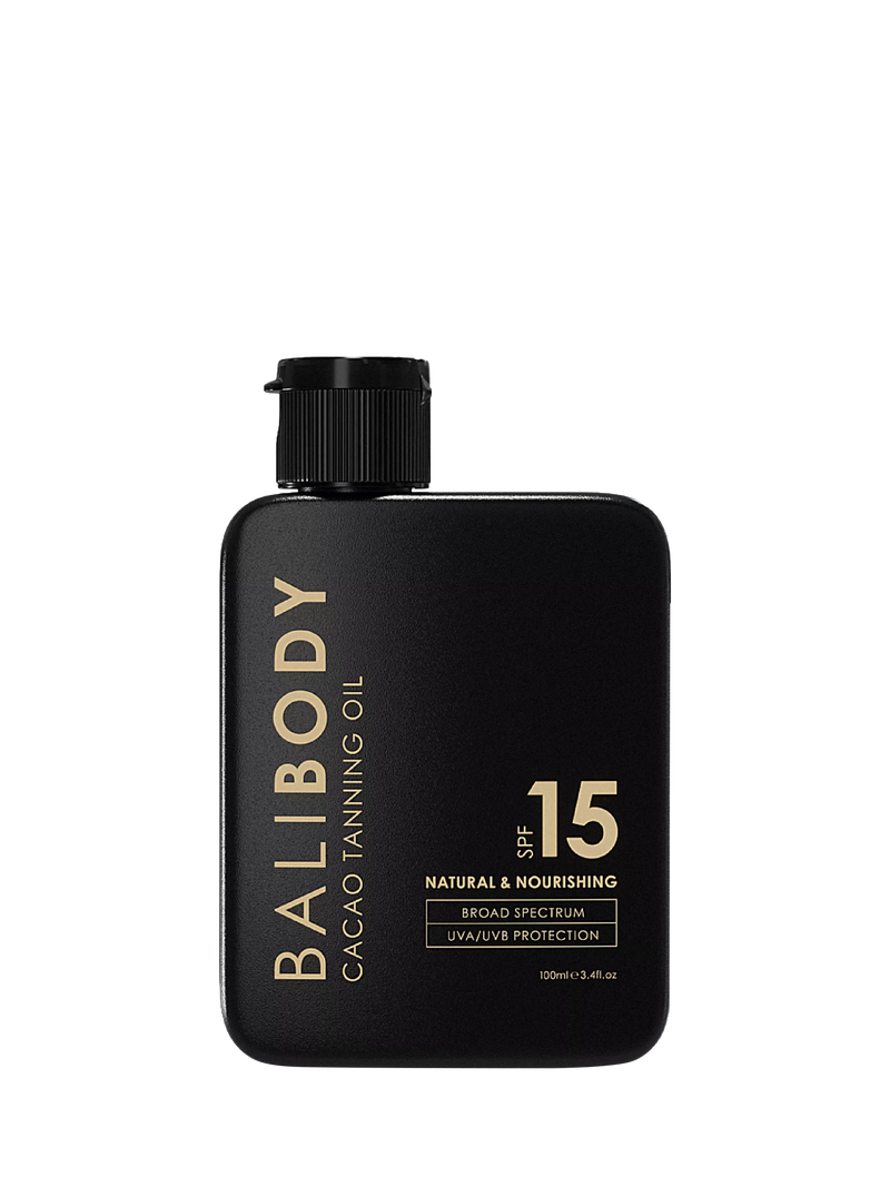 Bali Body cacao tanning oil SPF 15 100ml - British product