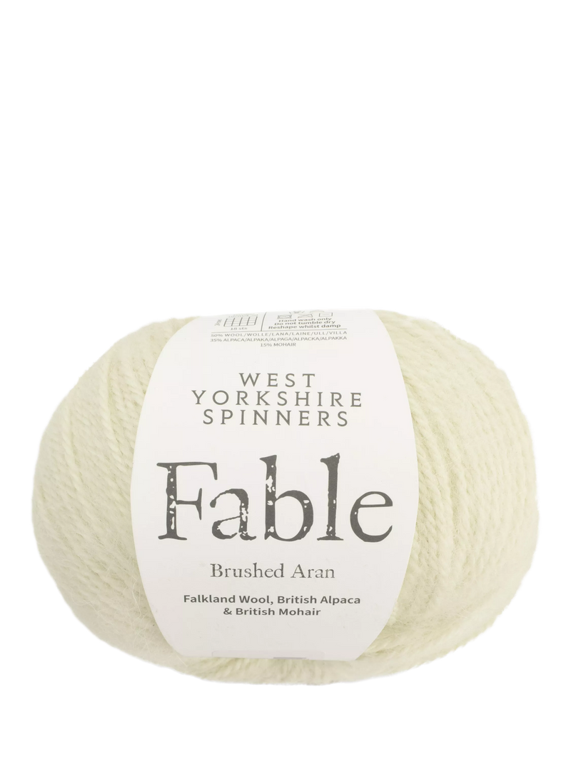 West Yorkshire Spinners Fable Aran Knitting Yarn, 100g, Feather