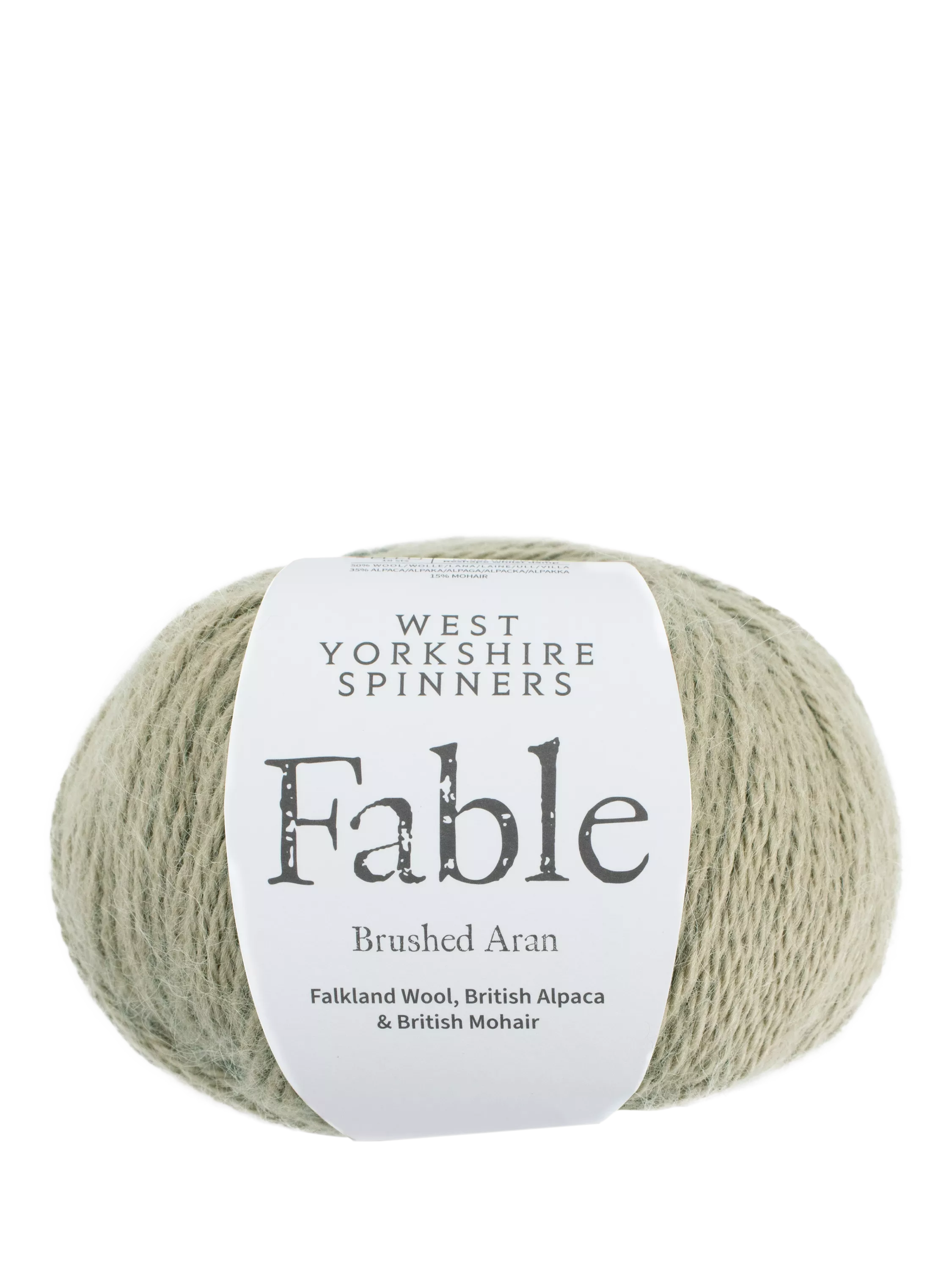 West Yorkshire Spinners Fable Aran Knitting Yarn, 100g, Willow