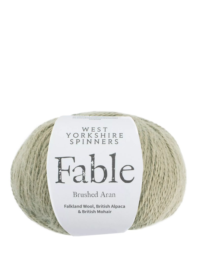 West Yorkshire Spinners Fable Aran Knitting Yarn, 100g, Willow