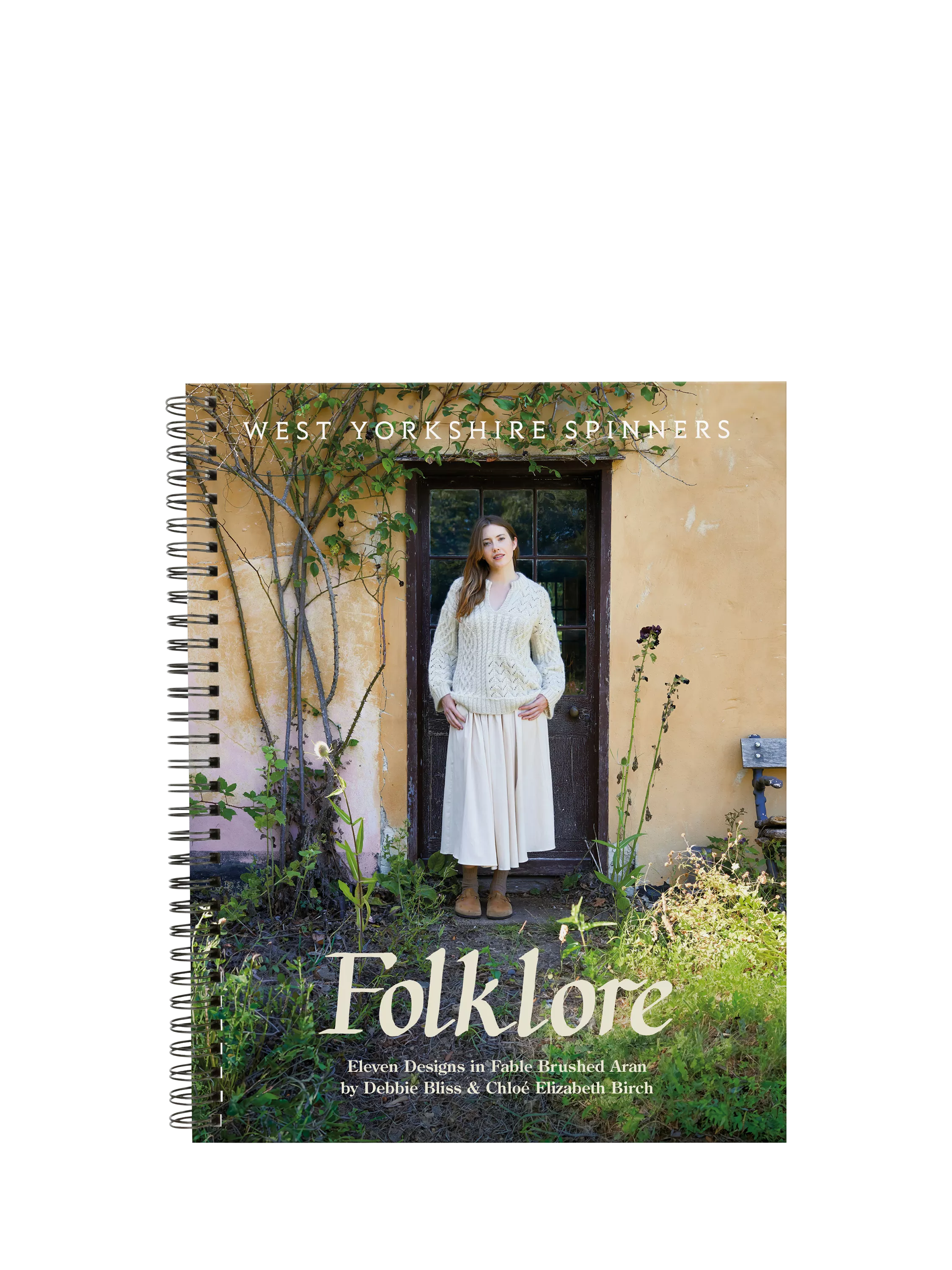 West Yorkshire Spinners Folklore knitting book 91 pages, UK version