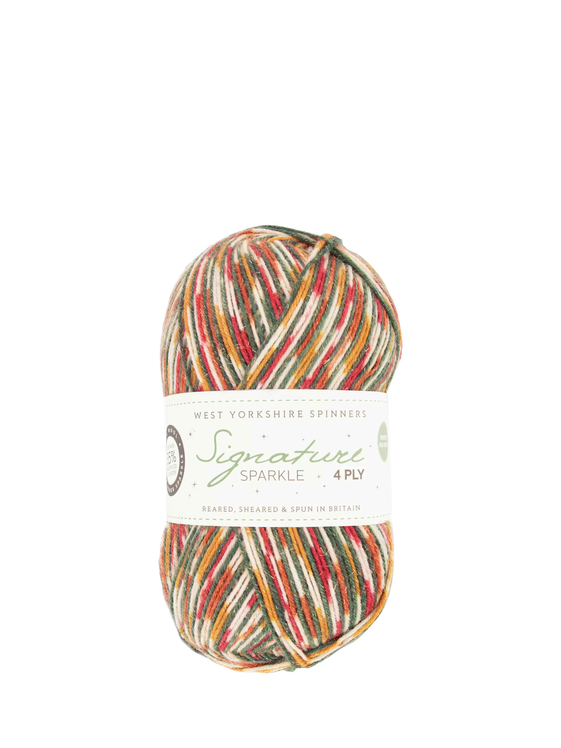 West Yorkshire Spinners sparkle 4 ply knitting yarn, 100g ball (British brand)