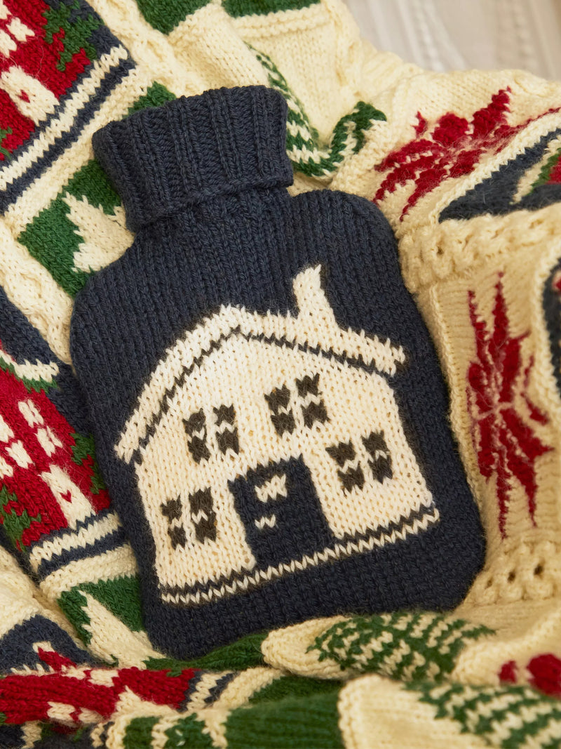 West Yorkshire Spinners festive home collection knitting and crochet pattern book (British brand)