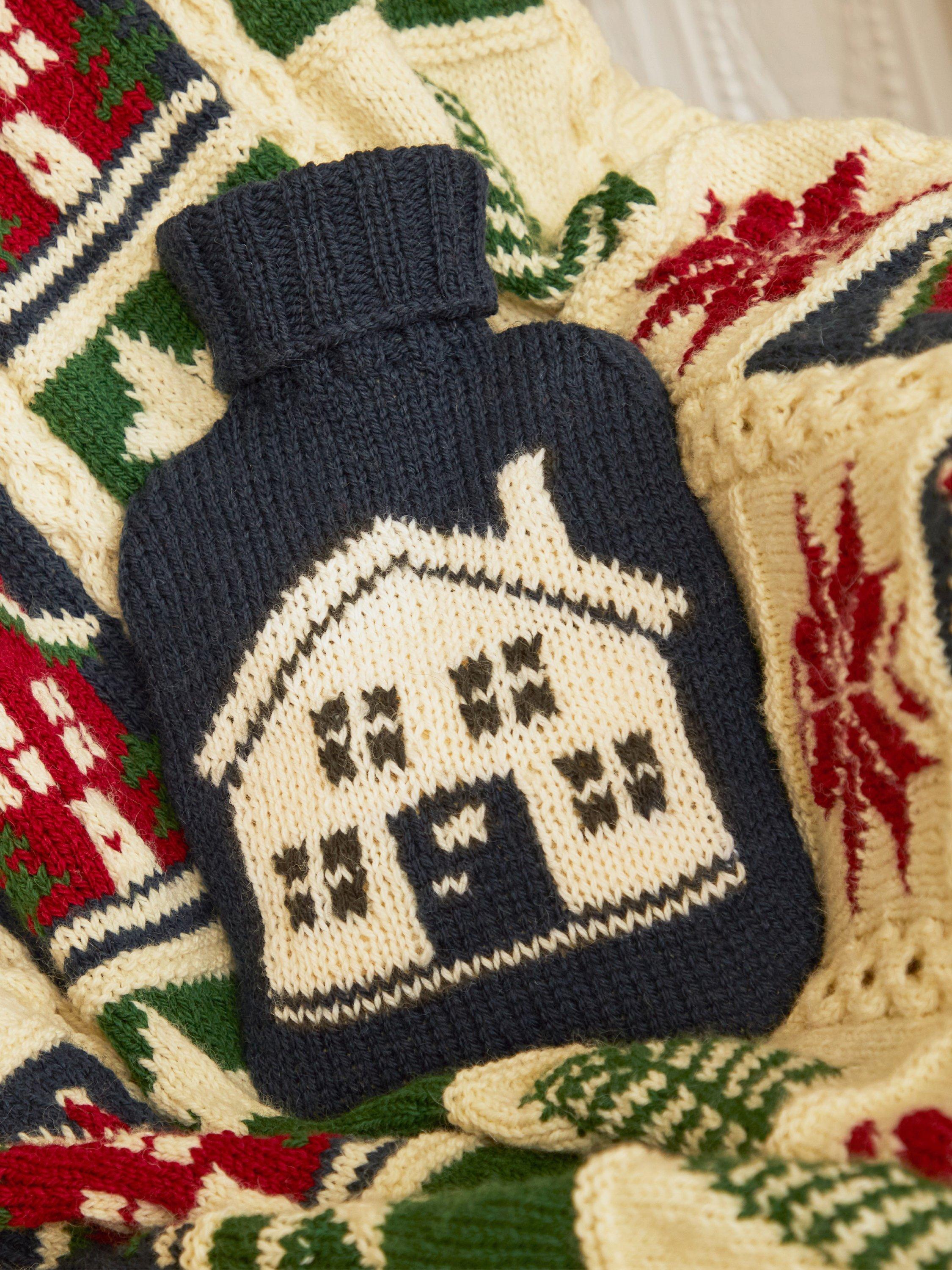 West Yorkshire Spinners festive home collection knitting and crochet pattern book (British brand)