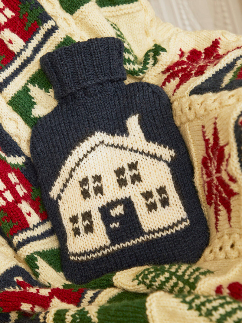 West Yorkshire Spinners festive home collection knitting and crochet pattern book (British brand)