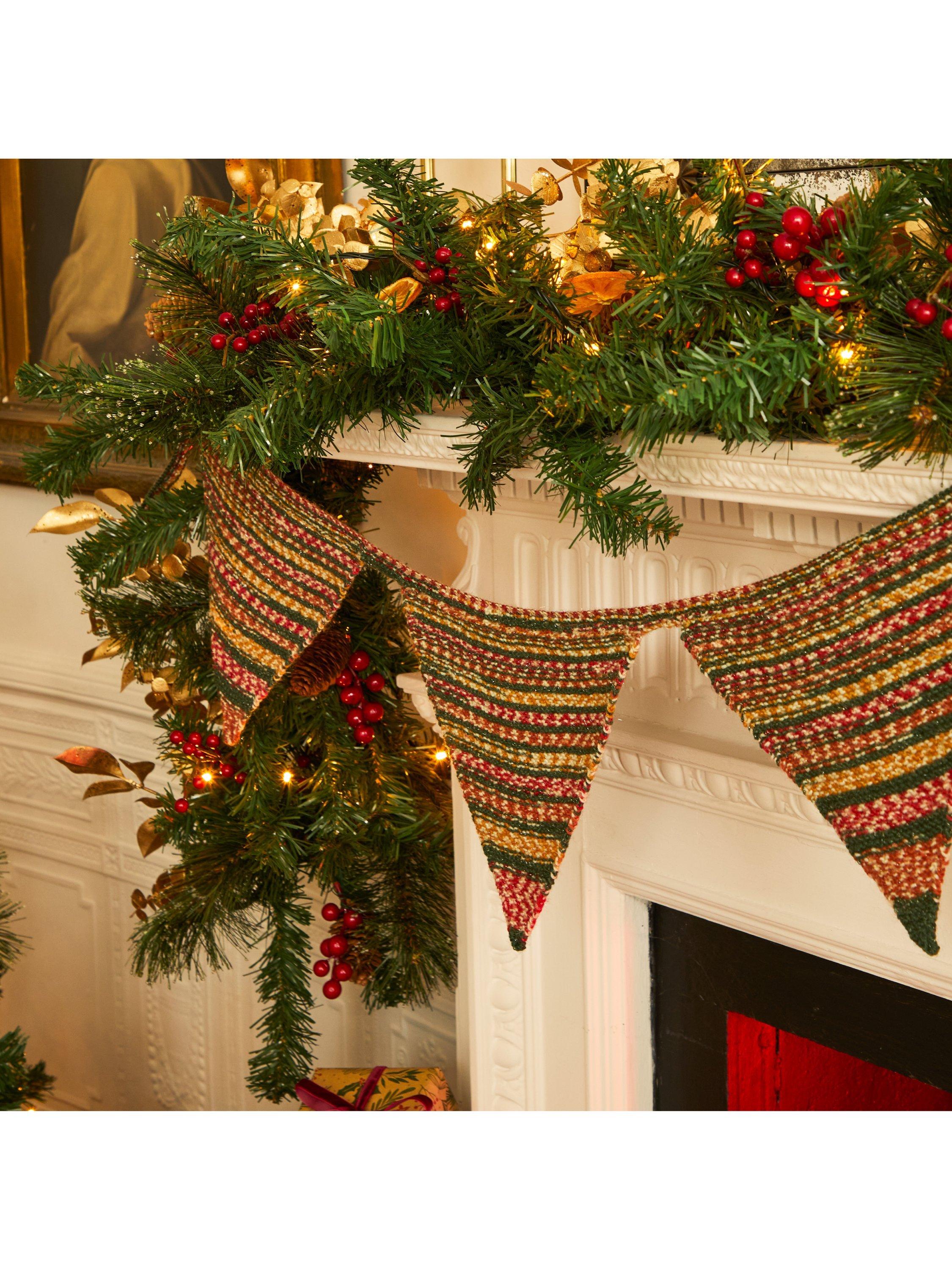 West Yorkshire Spinners festive home collection knitting and crochet pattern book (British brand)