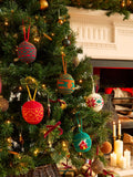 West Yorkshire Spinners festive home collection knitting and crochet pattern book (British brand)