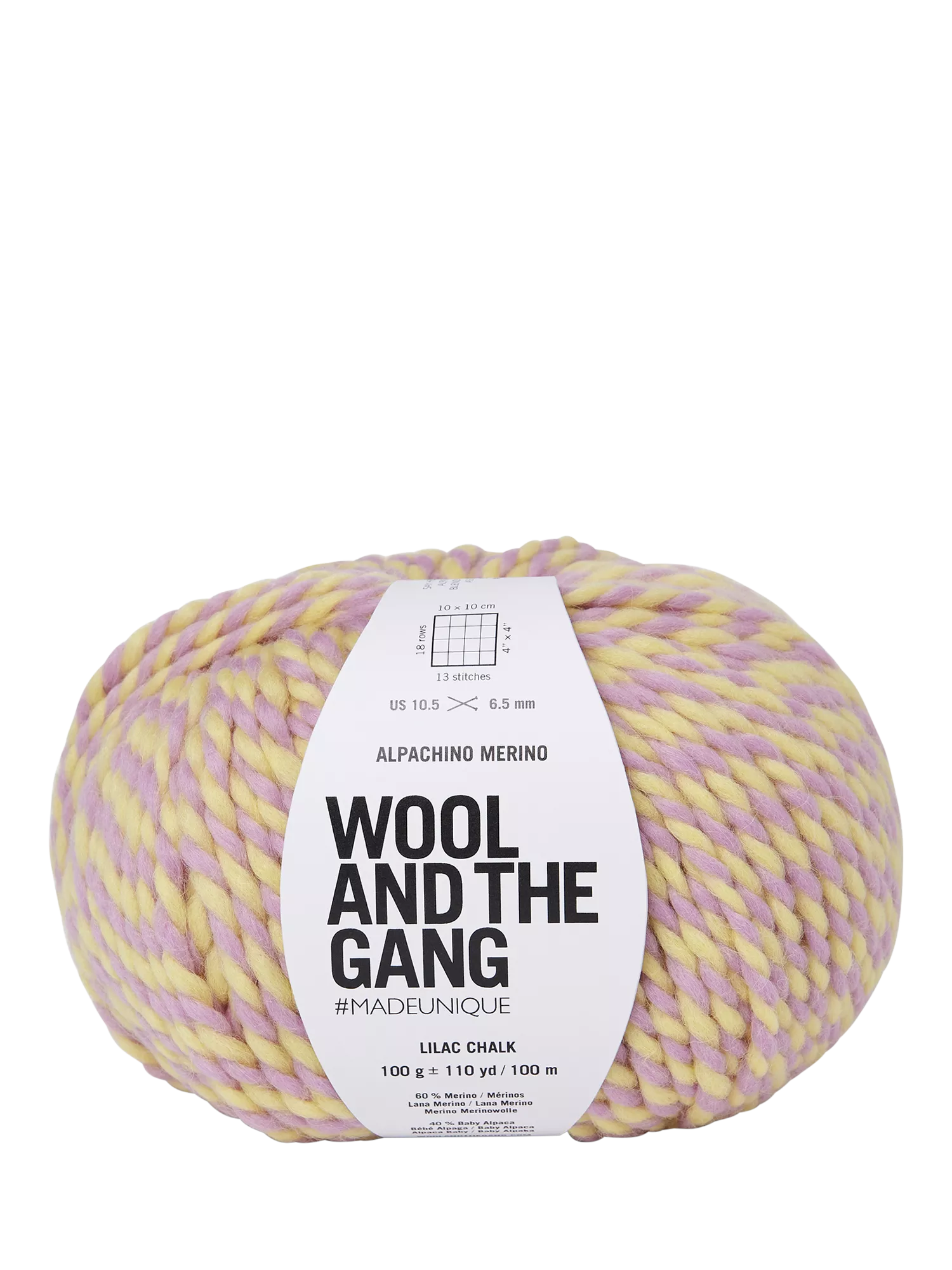 Wool And The Gang Alpachino Merino Twist Knitting Yarn 50g