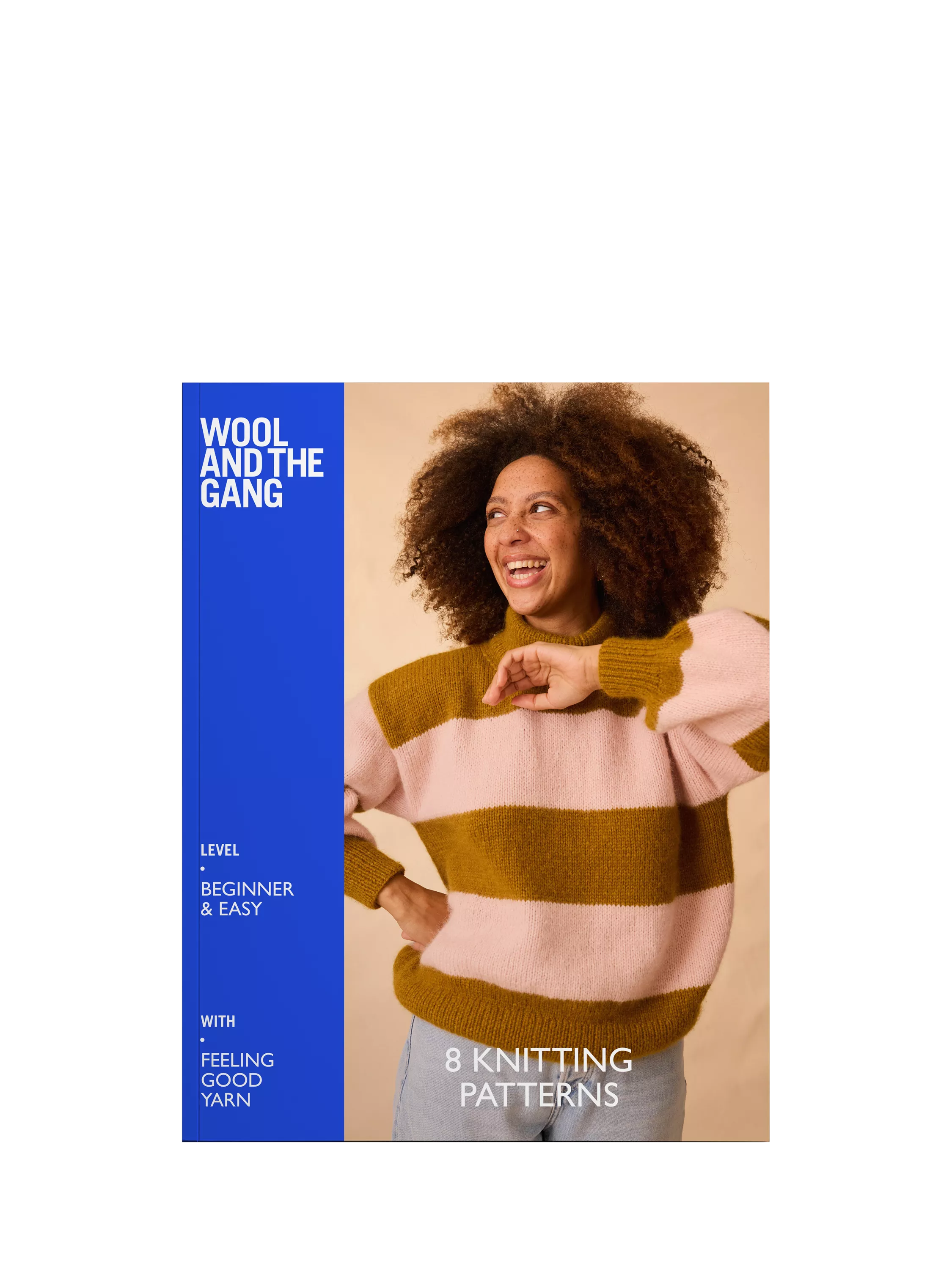 Wool And The Gang Feeling Good knitting pattern book, imported from the UK