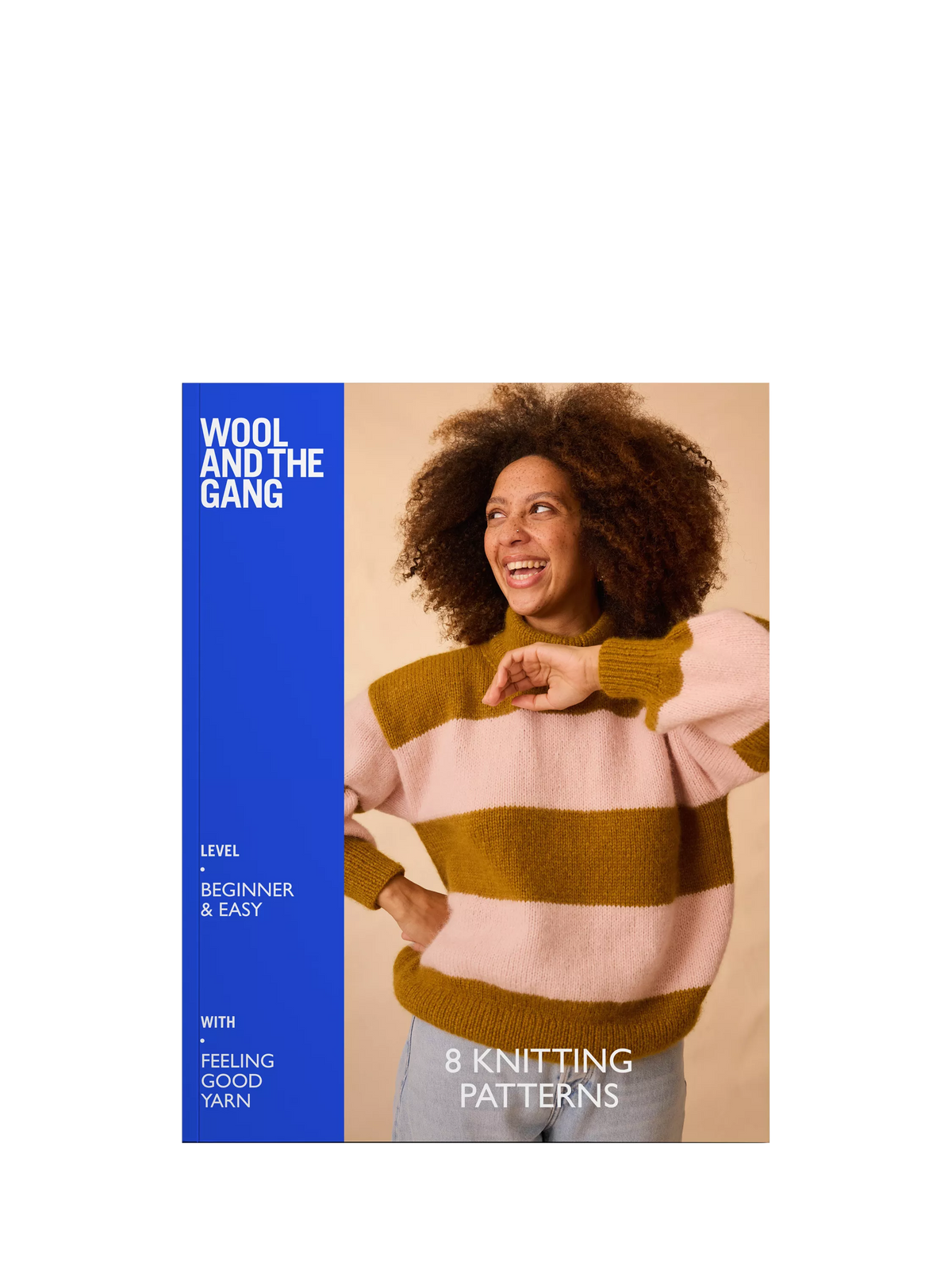 Wool And The Gang Feeling Good knitting pattern book, imported from the UK