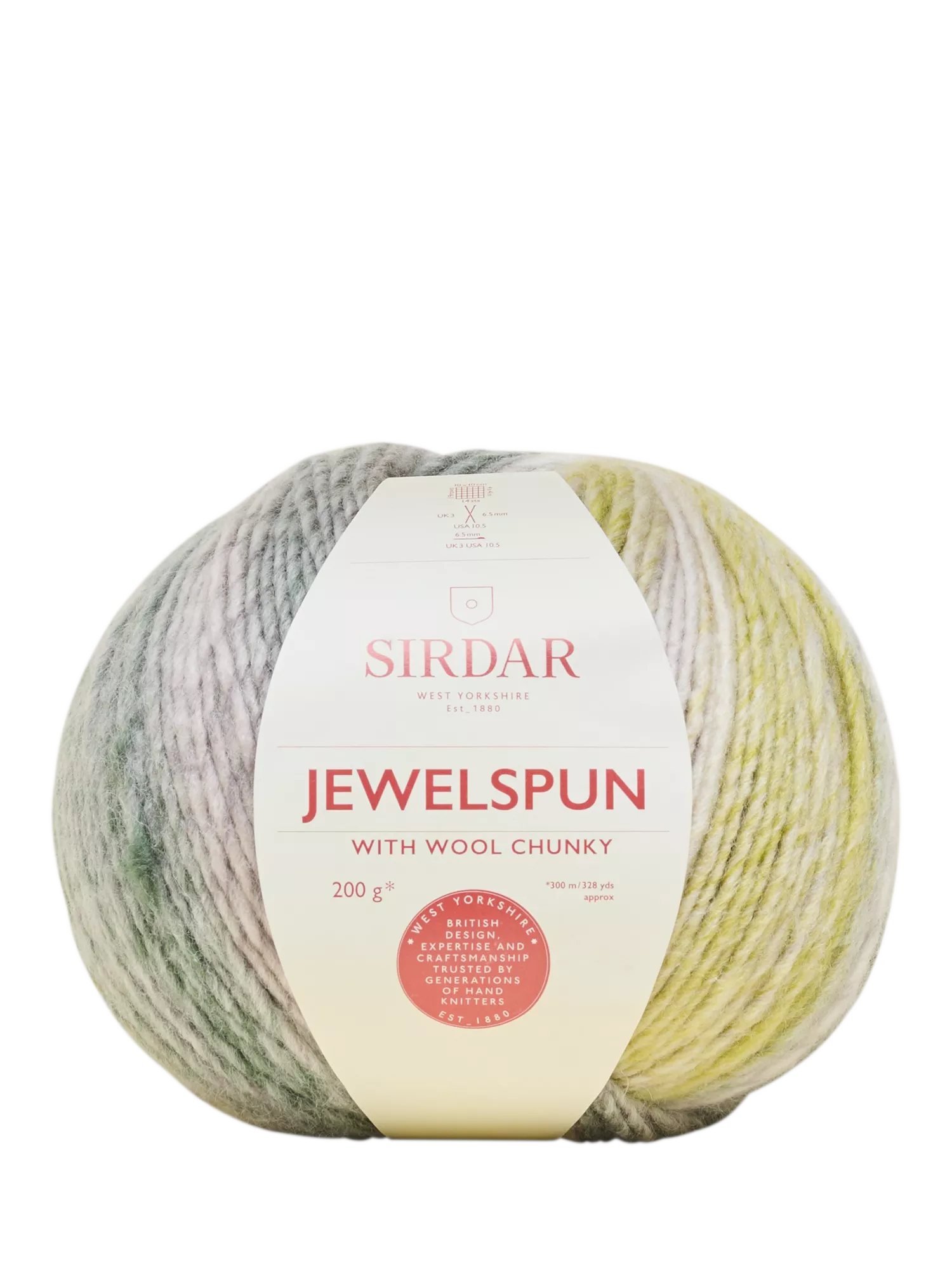 Laine à tricoter épaisse Sirdar Jewelspun 200g